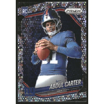 2025 Panini Prizm Prizms No Huddle #431 Abdul Carter