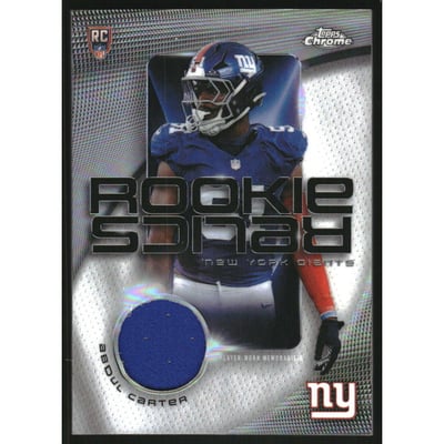 2025 Topps Chrome Rookie Relics #RRAC Abdul Carter