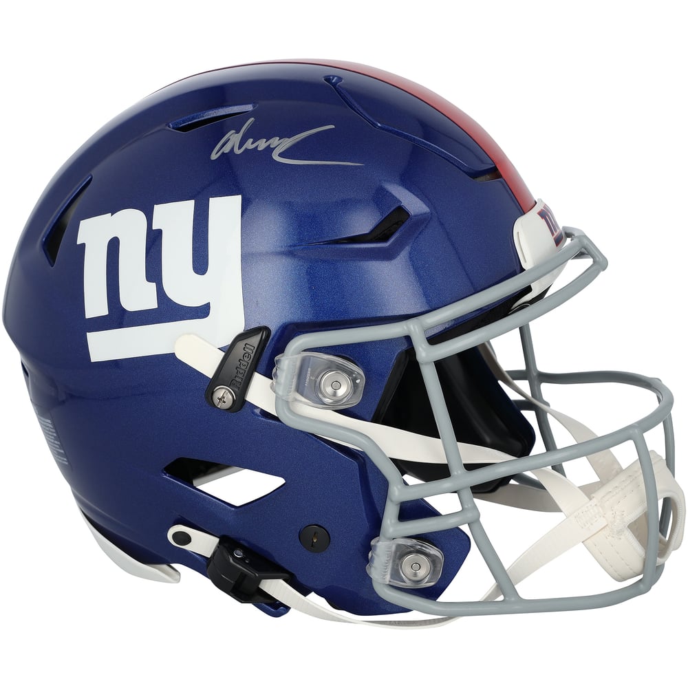 Abdul Carter Autographed Helmets, Signed Abdul Carter Inscripted Helmets