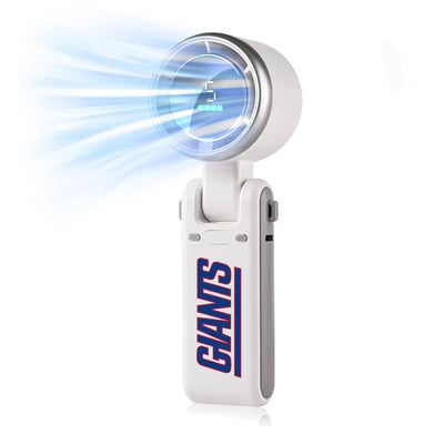 New York Giants ActionHeat AlphaCool Rechargeable Handheld Fan
