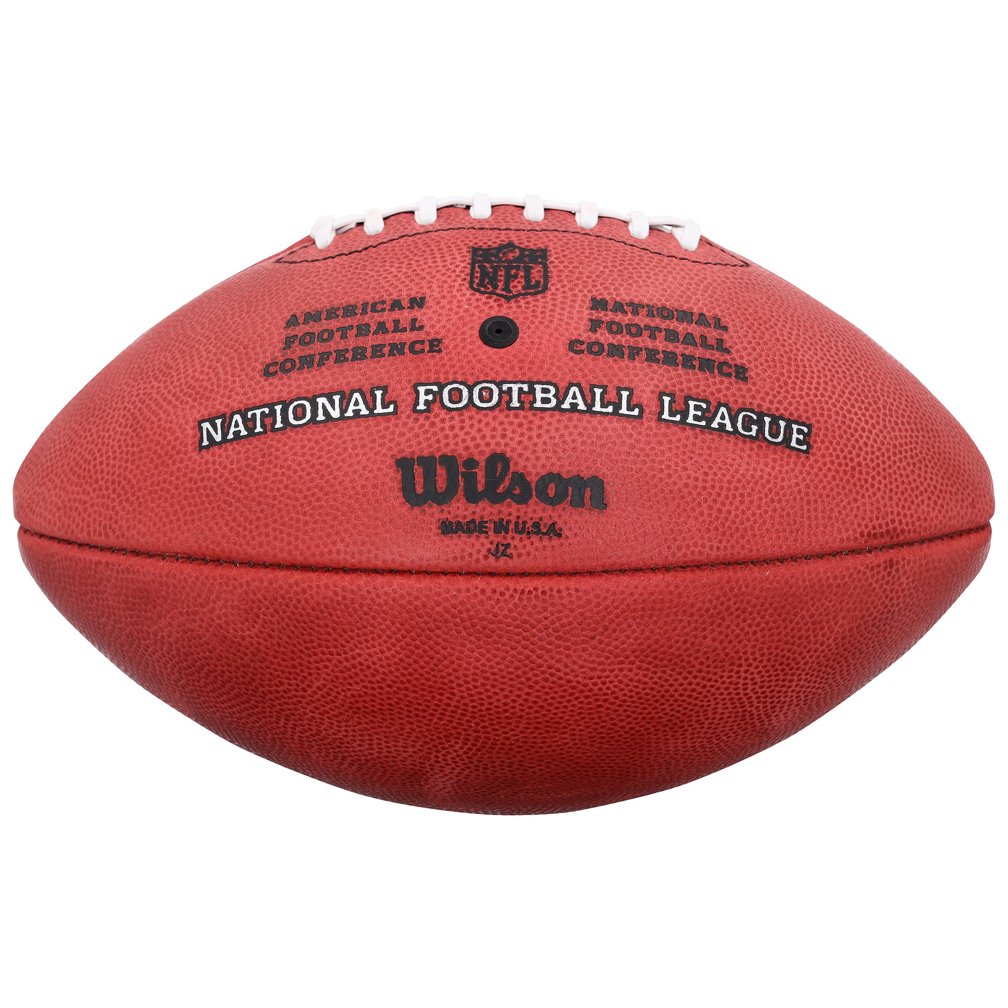 Ballon de football américain Wilson Duke Pro, autographié par Arvell Reese, des Giants de New York, lors de la draft NFL 2026.