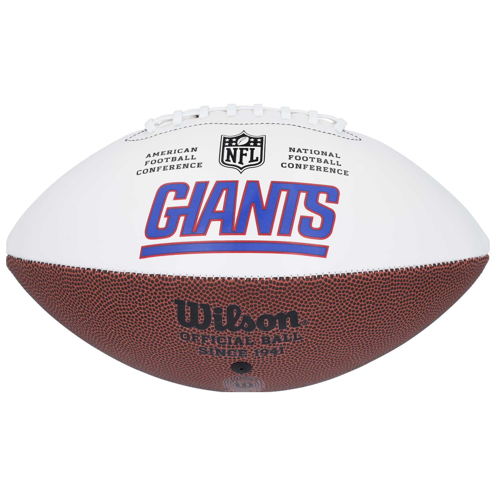 Cam Skattebo New York Giants Autographed Wilson White Panel Football