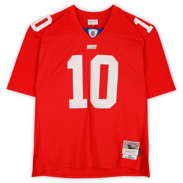 Maillot Eli Manning New York Giants 2007 – Mitchell & Ness – Taille 48 XL – Neuf Avec étiquette