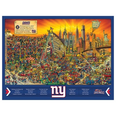 New York Giants Fanpoint 500-Piece Joe Journeyman Puzzle