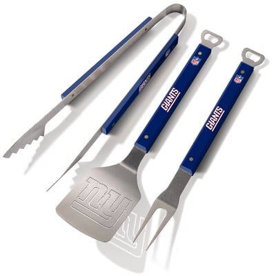 New York Giants Fanpoint Spirit Series 3-Piece BBQ Set