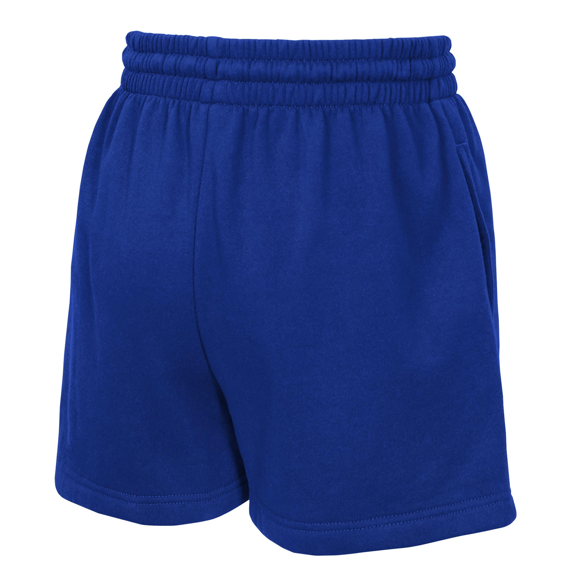 Ensemble sweat-shirt à col en V et short polaire Red Zone des Giants de New York pour jeunes filles par Erin Andrews Royal