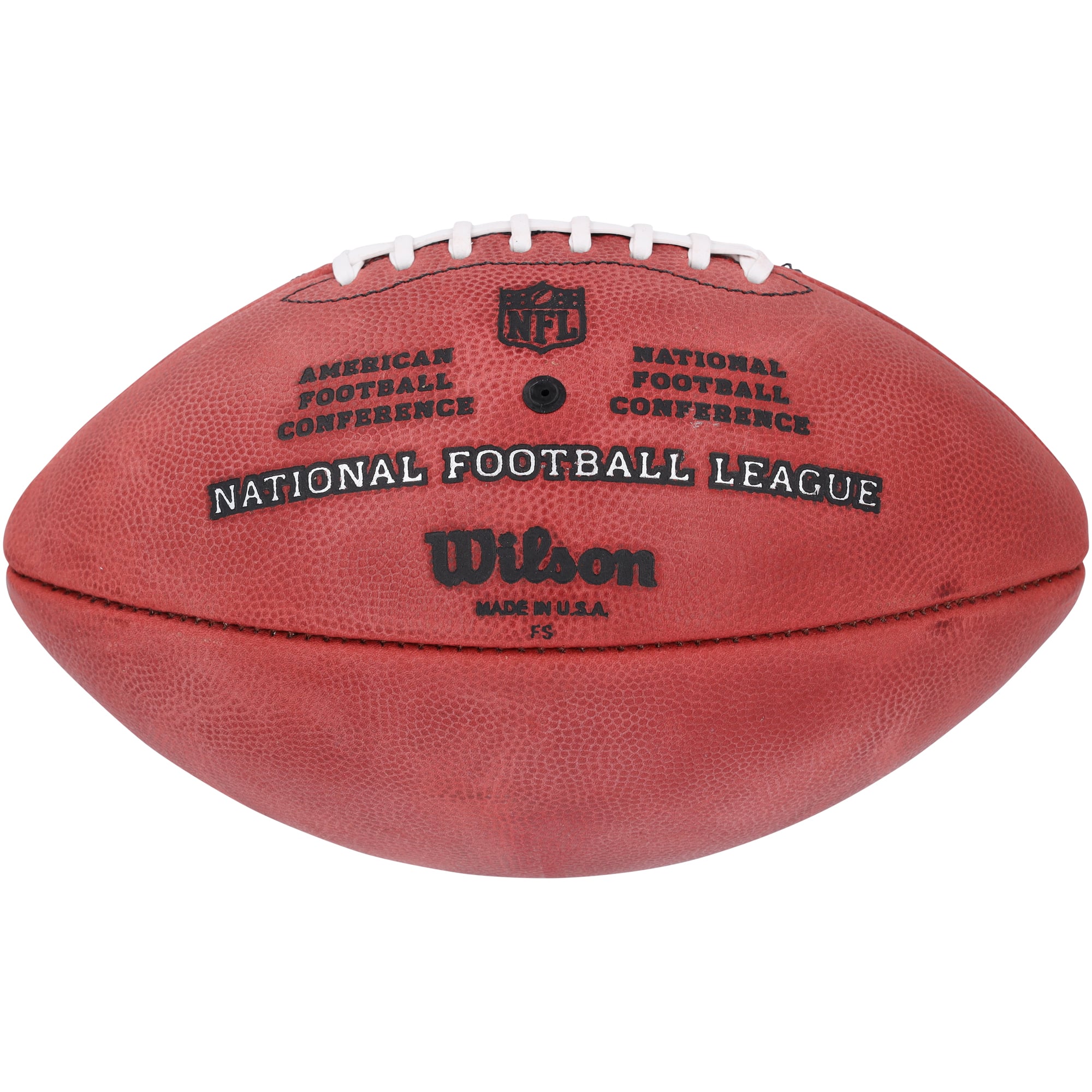 Ballon de football en couleur autographié par Lawrence Taylor des New York Giants