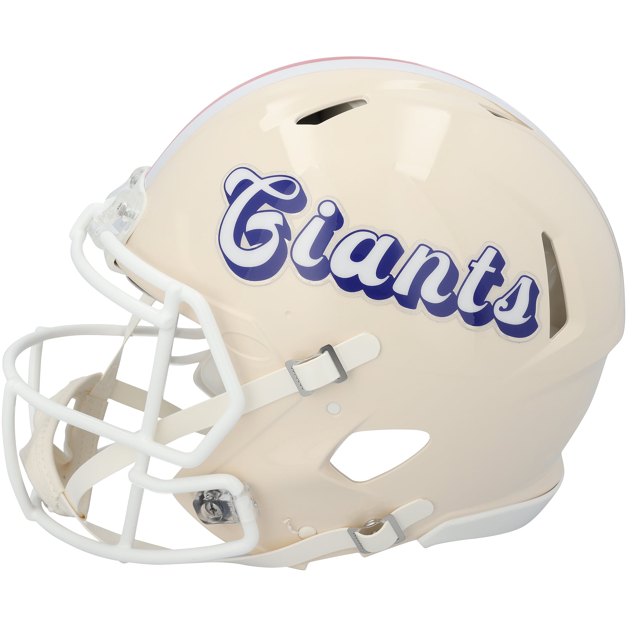 Casque Riddell Retro Speed ​​Authentic autographié par Lawrence Taylor (New York Giants) avec inscriptions multiples
