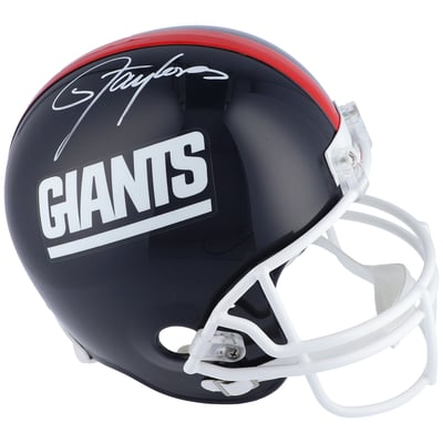 Lawrence Taylor New York Giants Fanatics Authentic Autographed Throwback Riddell Replica Helmet