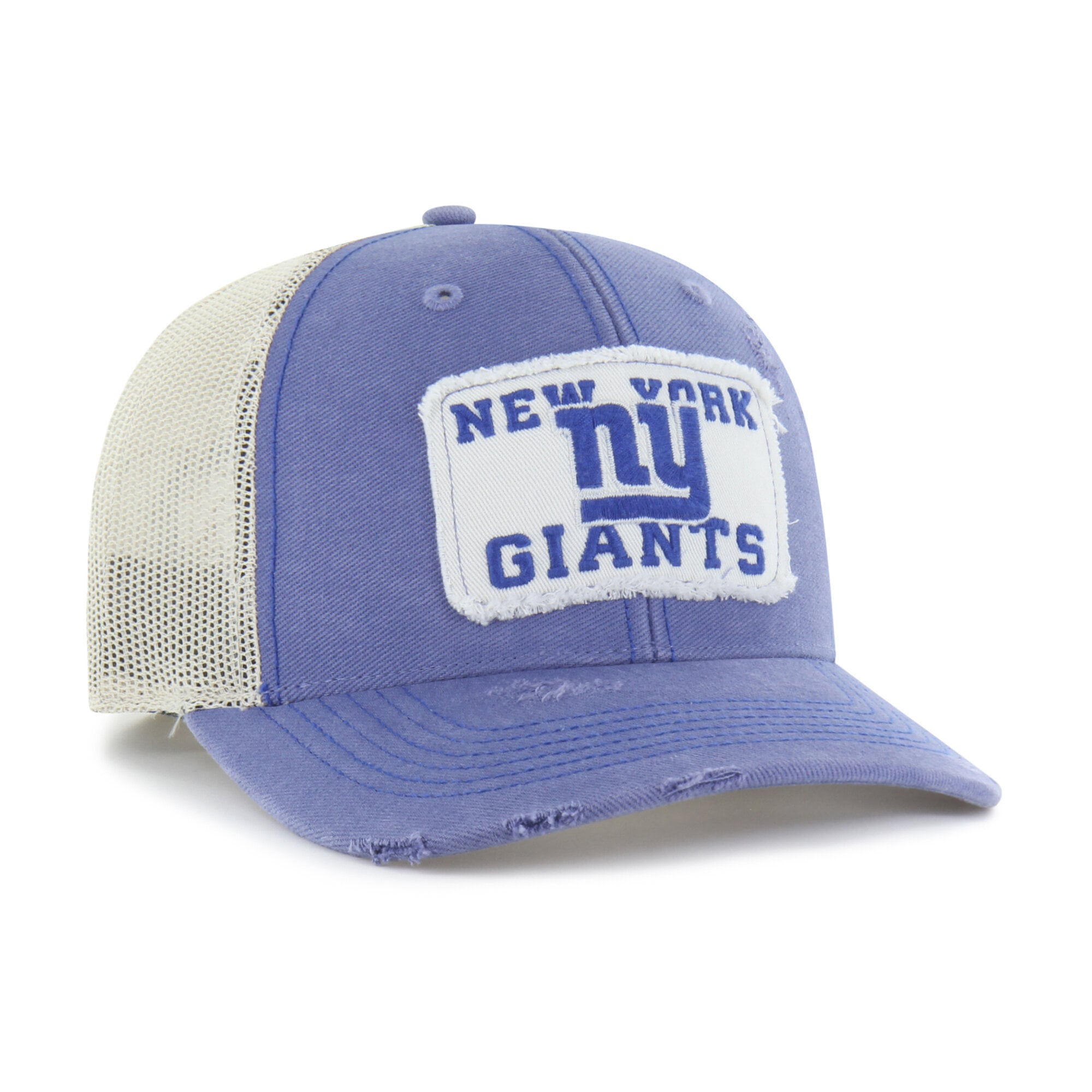 Casquette trucker ajustable New York Giants Egremont bleue, modèle 47, pour homme