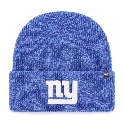  New York Giants '47 Brain Freeze Cuffed Knit Hat - Heather Blue