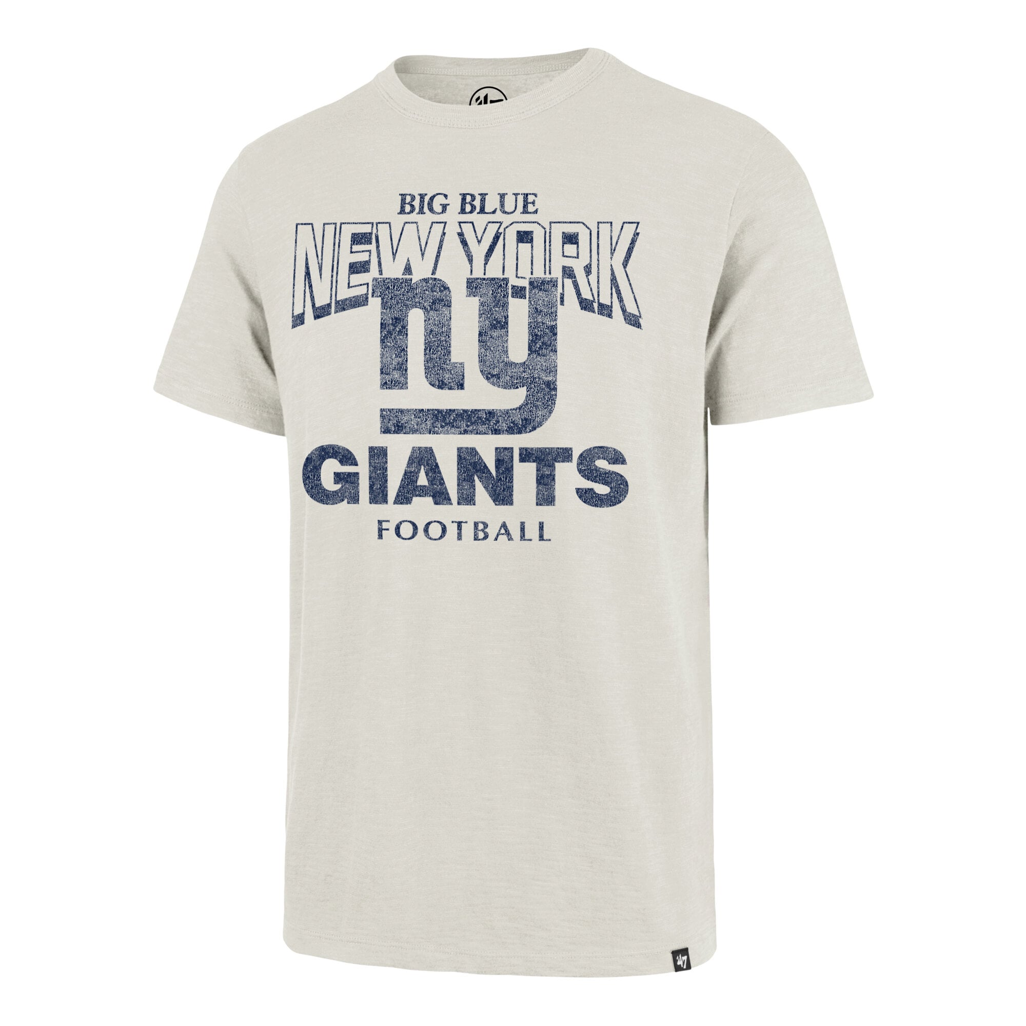 T-shirt homme '47 Natural New York Giants Head On Scrum Slub