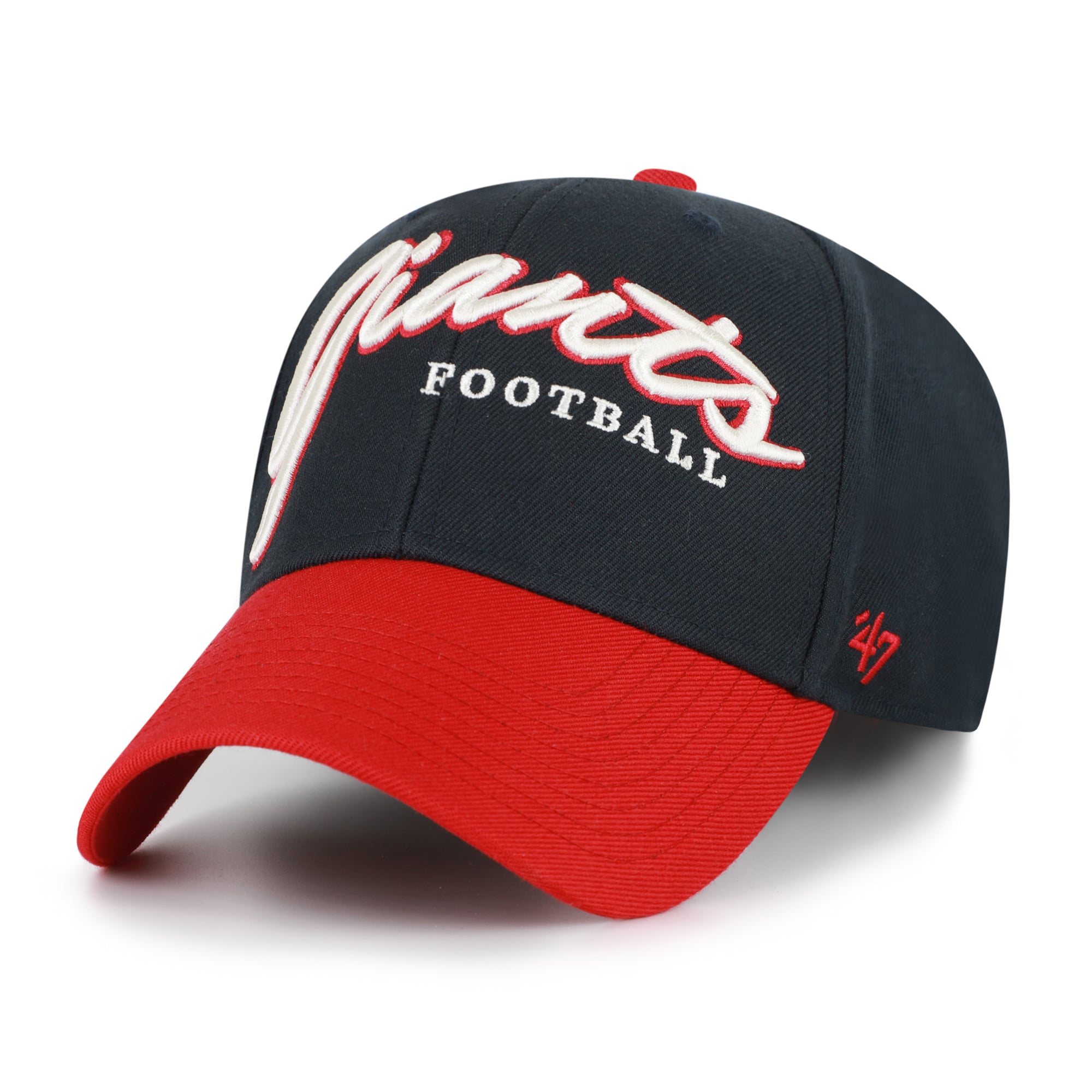 Men's '47 Navy New York Giants Throwback MVP Adjustable Hat