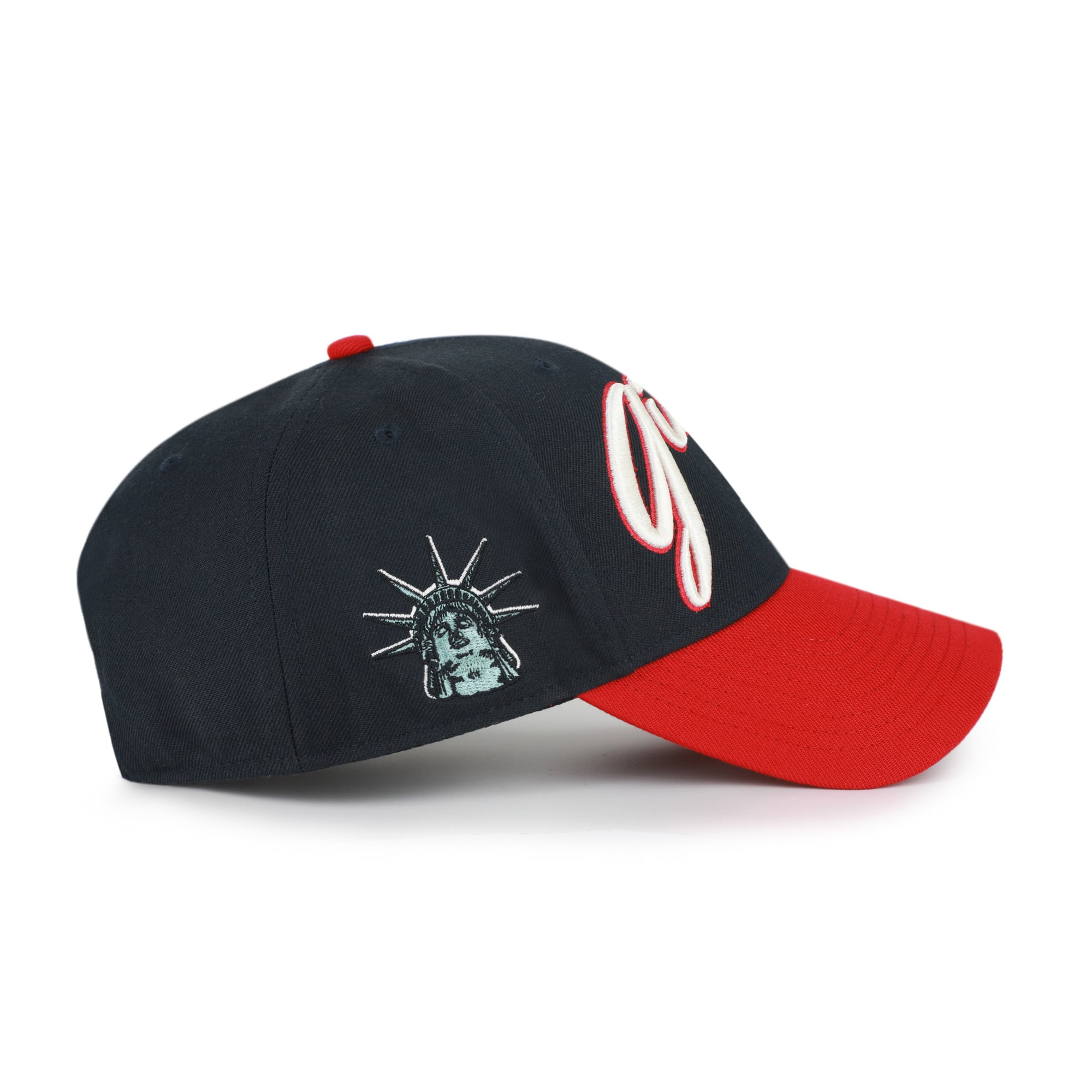 Men's '47 Navy New York Giants Throwback MVP Adjustable Hat