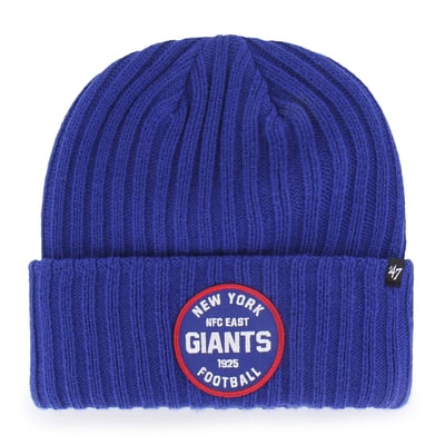  New York Giants '47 Ribbed Snowdrift Cuffed Knit Hat - Royal