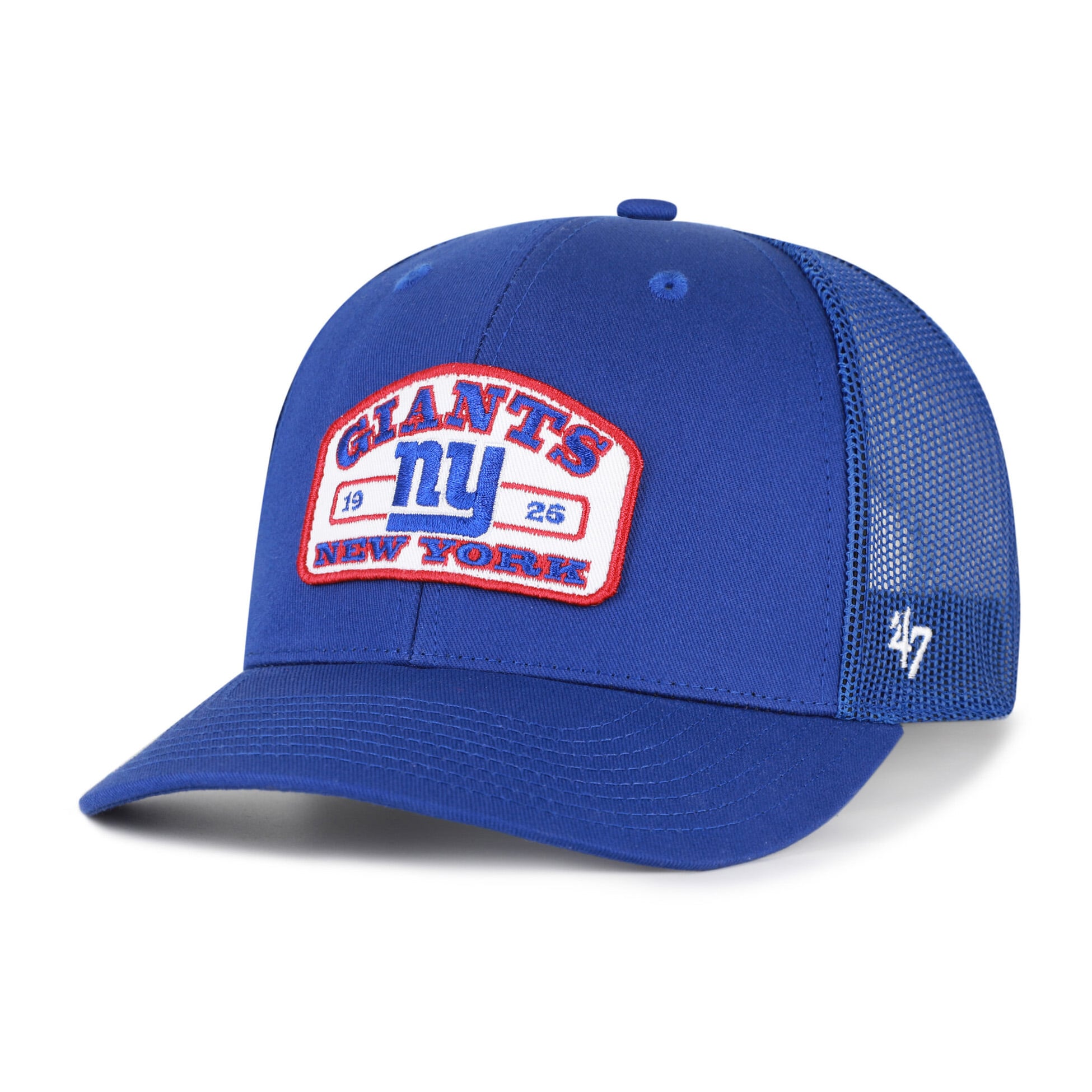 Casquette trucker ajustable pour homme '47 Royal New York Giants Roadway