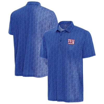 New York Giants Antigua Vigorous Polo - Royal