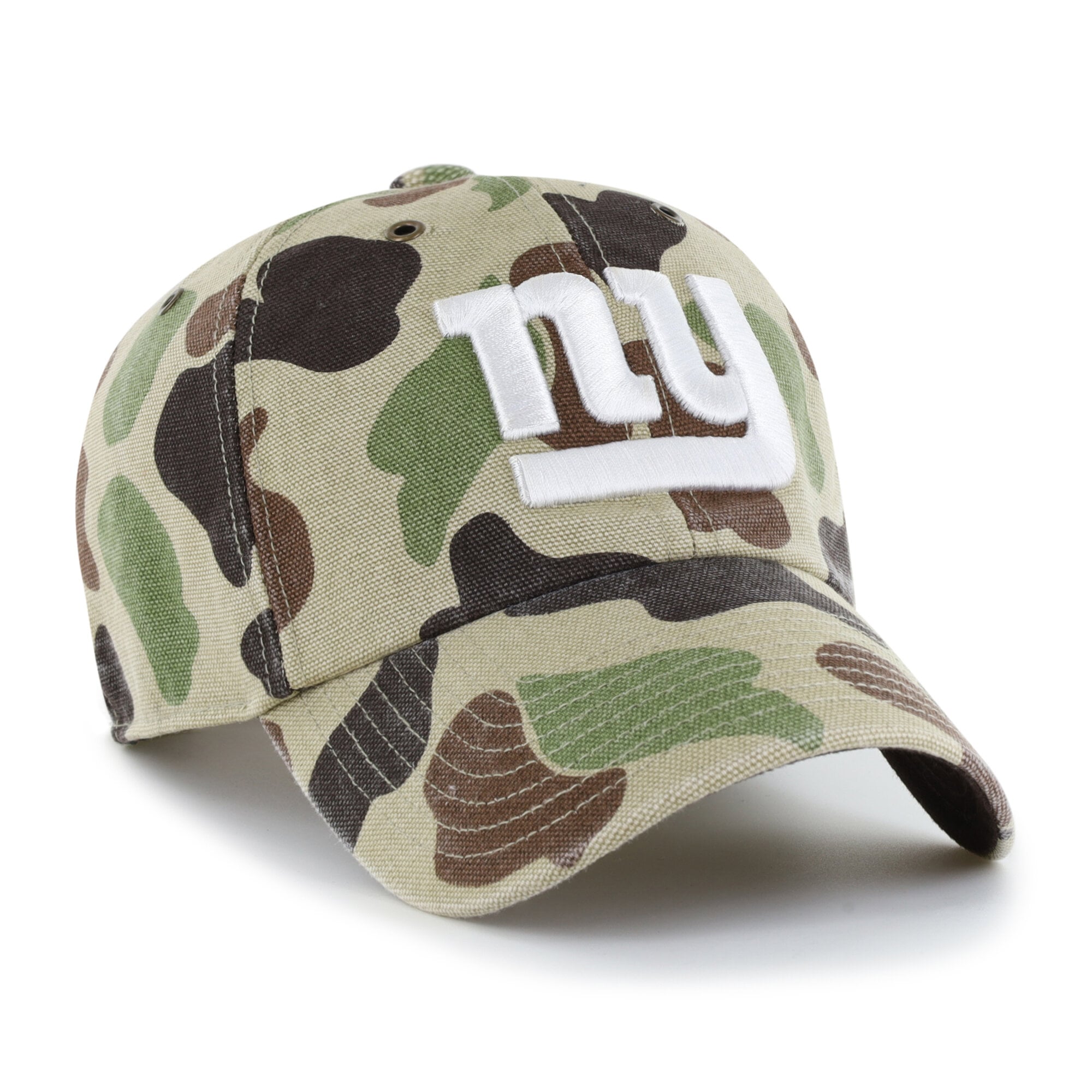 Casquette ajustable Carhartt x '47 Duck Camo New York Giants Clean Up pour homme