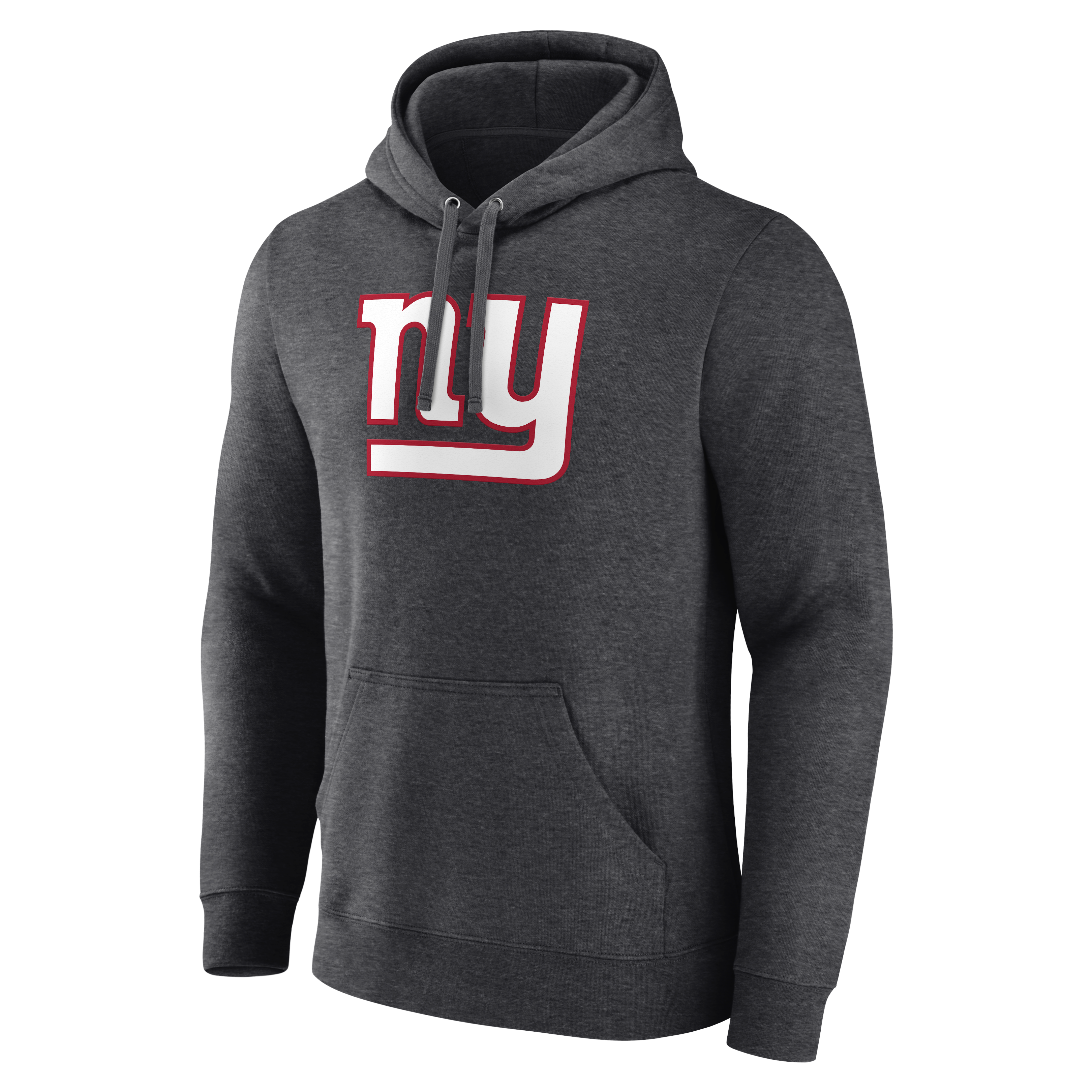 Sweat à capuche pour homme, couleur anthracite, logo principal des Giants de New York