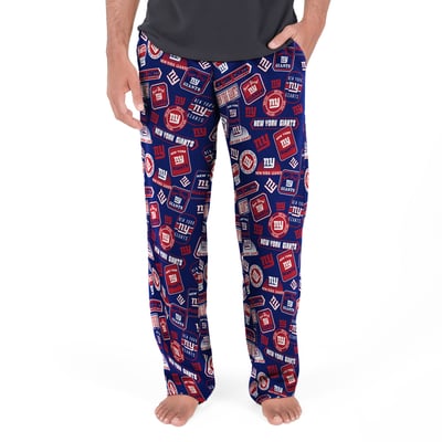 New York Giants Concepts Sport Grady Sleep Pants - Royal
