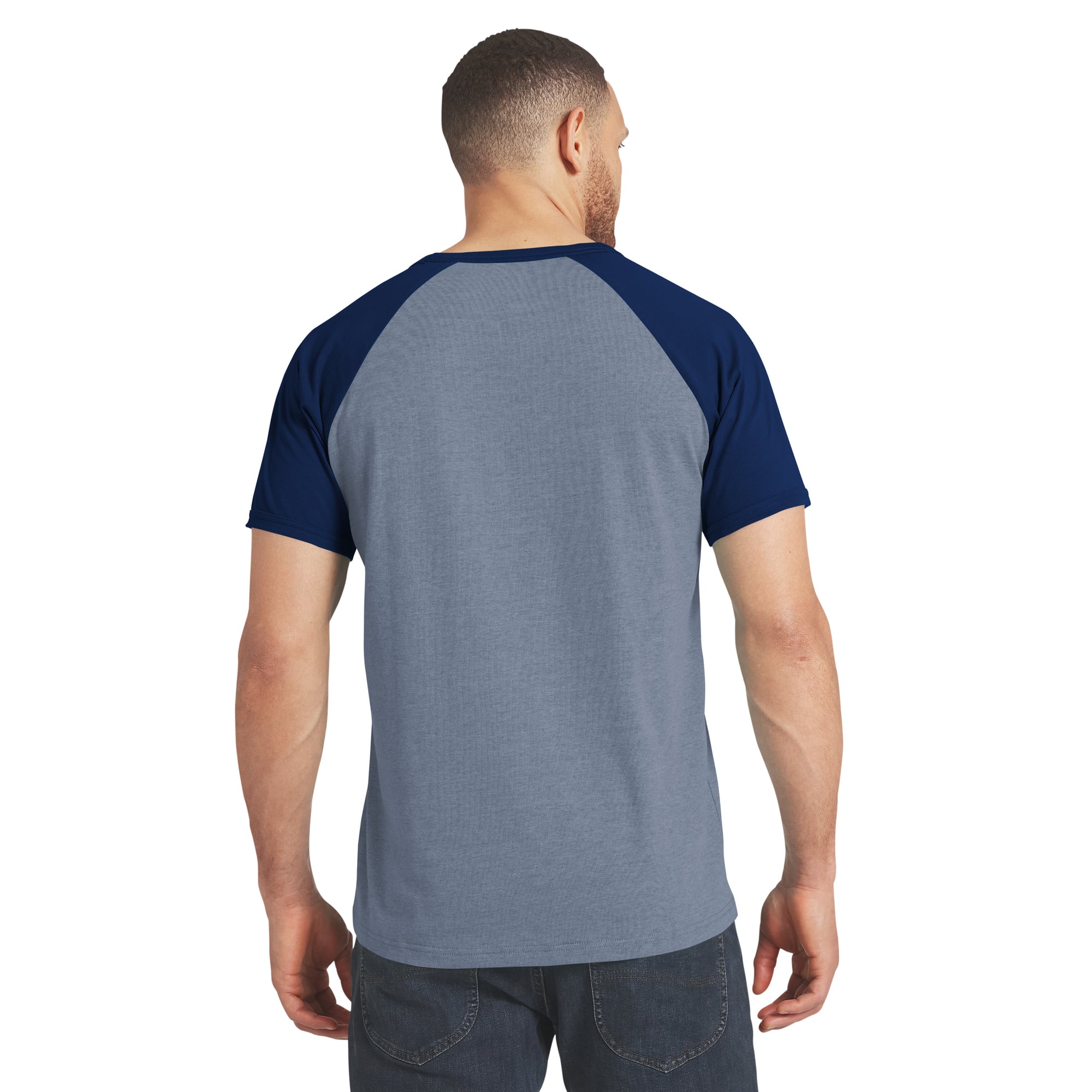 T-shirt raglan bleu marine New York Giants de la collection Darius Rucker pour homme par Fanatics