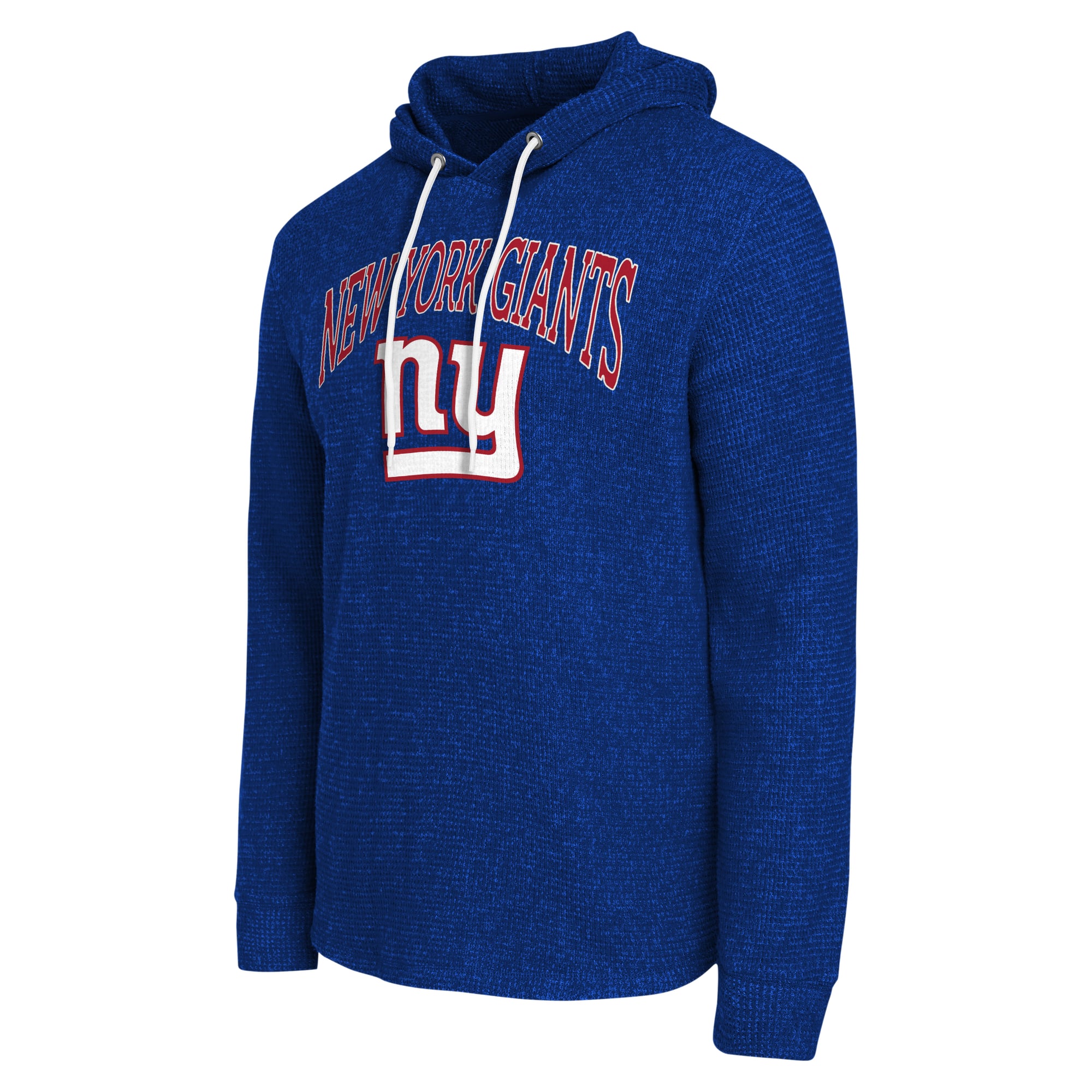 Collection Darius Rucker pour homme par Fanatics Royal T-shirt à manches longues capuche en maille gaufrée New York Giants