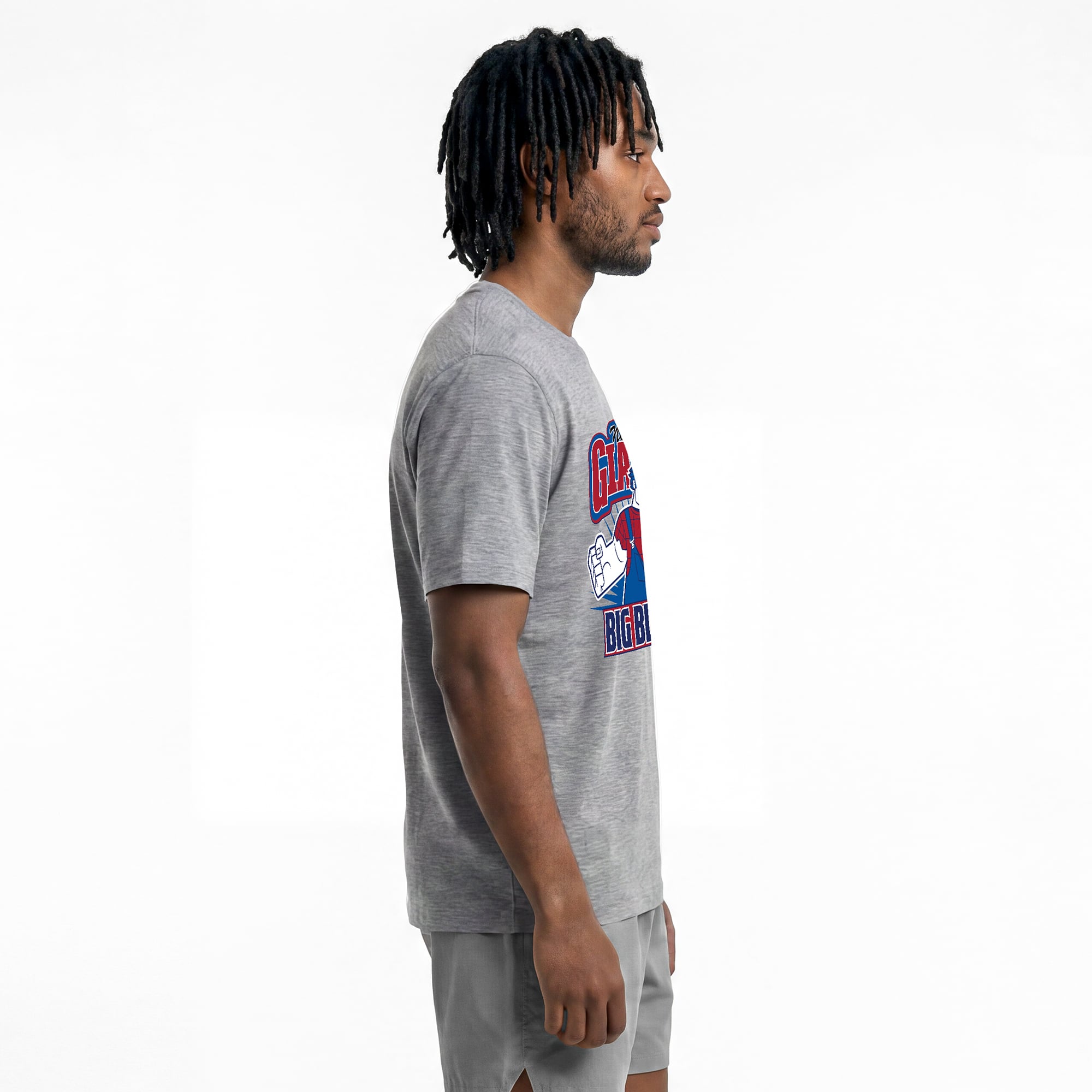 T-shirt homme Disney x Champion gris New York Giants Wreck-It Ralph All-Star