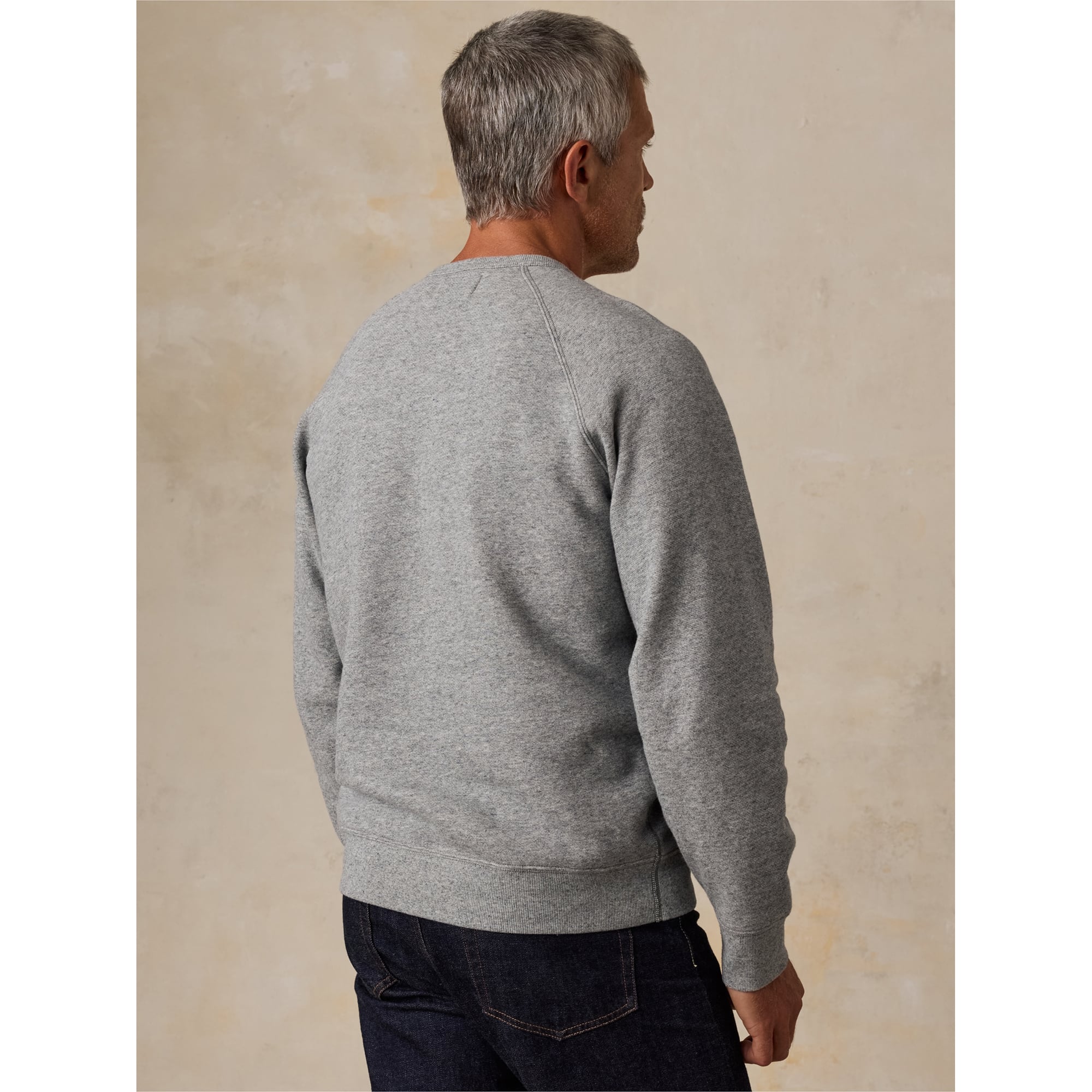 Sweat-shirt polaire FAHERTY pour homme, gris chiné, New York Giants, modèle High Standard