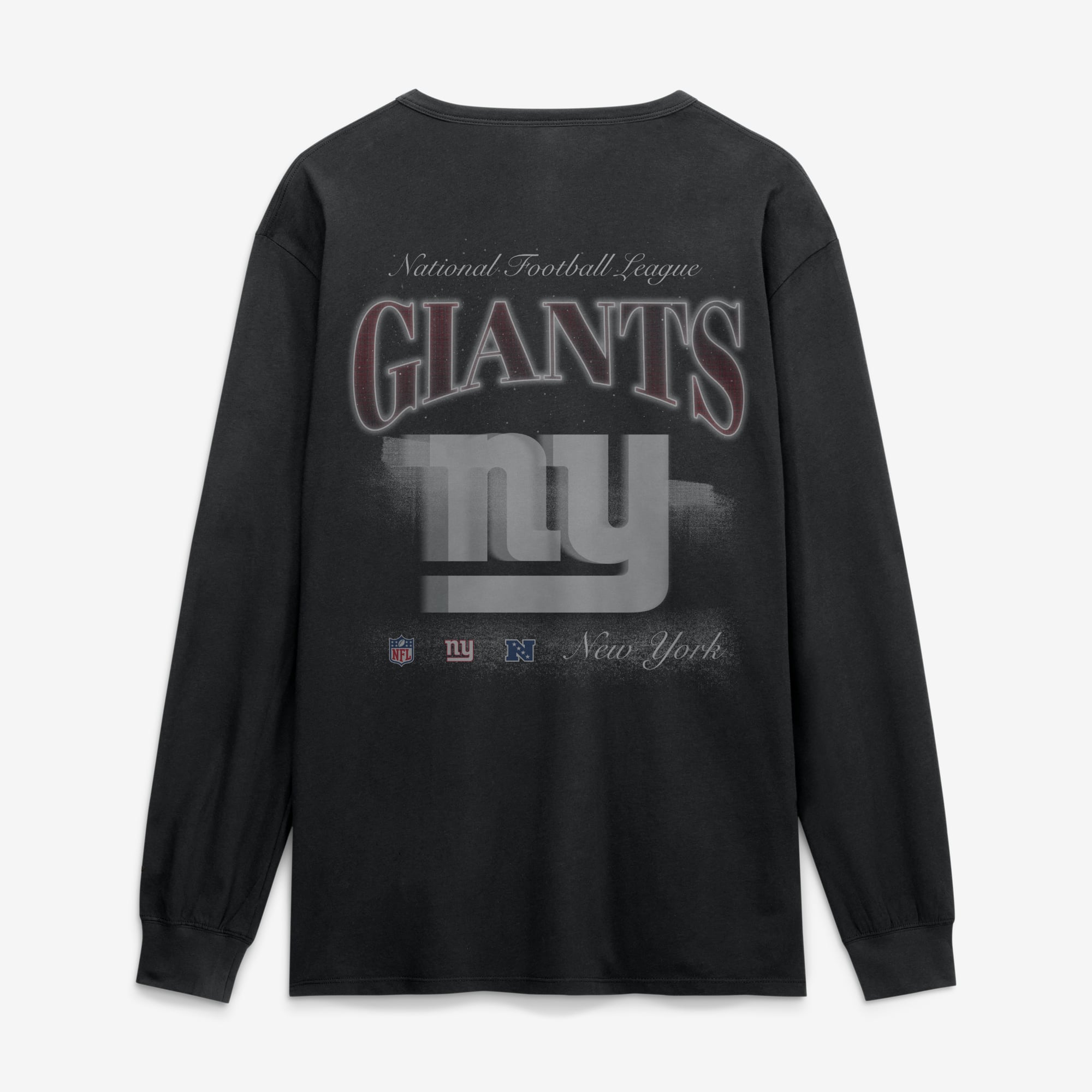 T-shirt à manches longues Fanatics noir pour homme