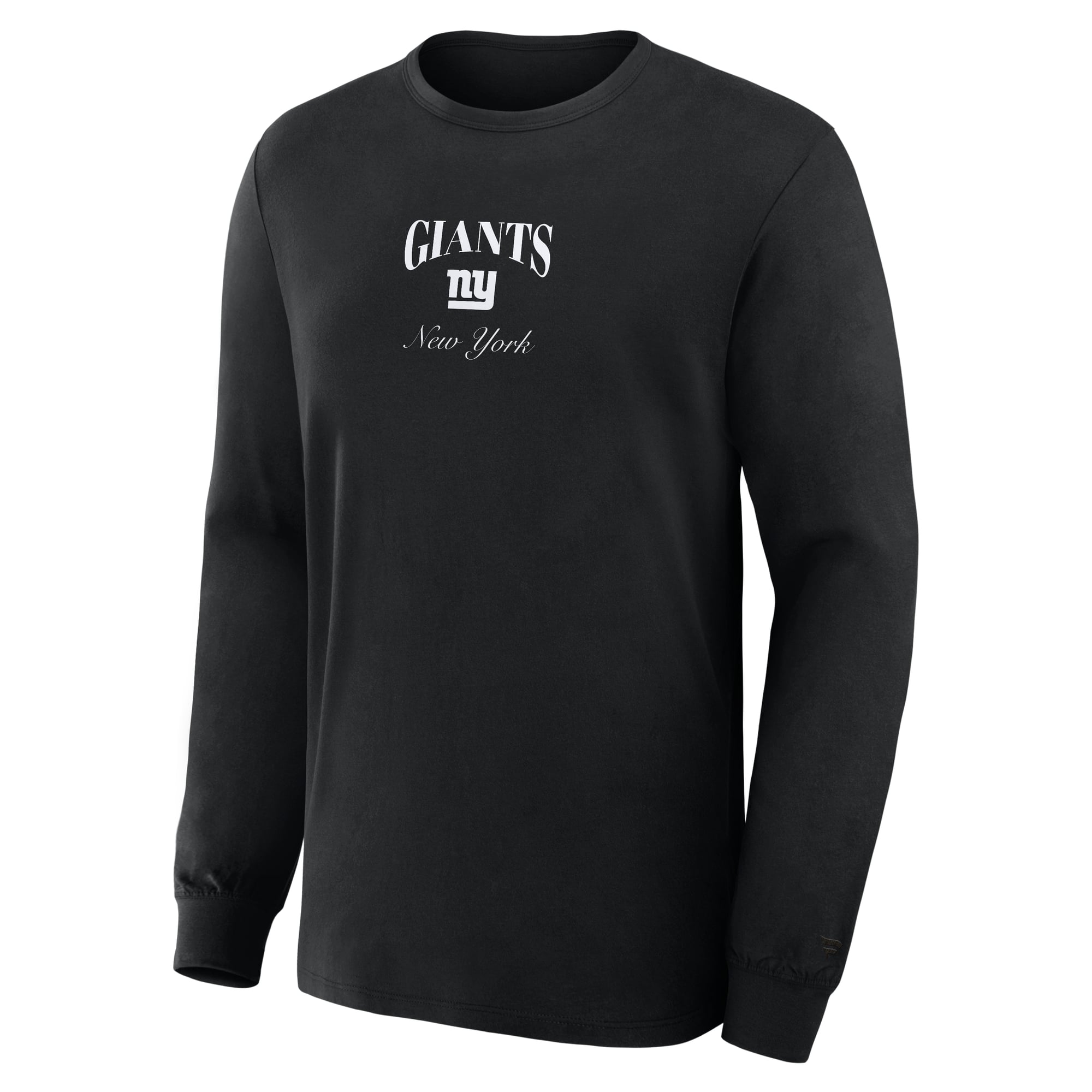 T-shirt à manches longues Fanatics noir pour homme