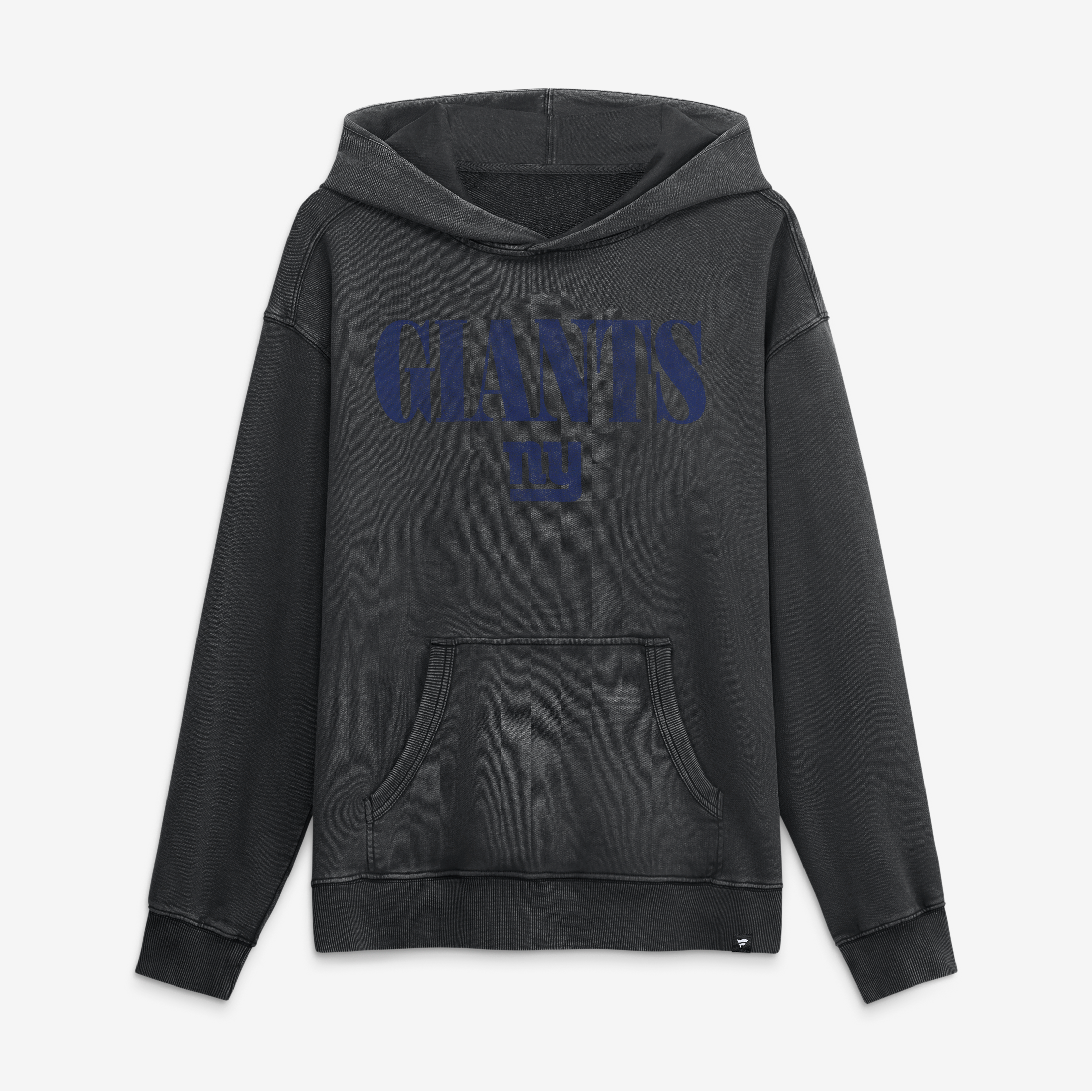Men's Fanatics Black New York Giants Relaxed Intense Rivalry French Terry Hoodie