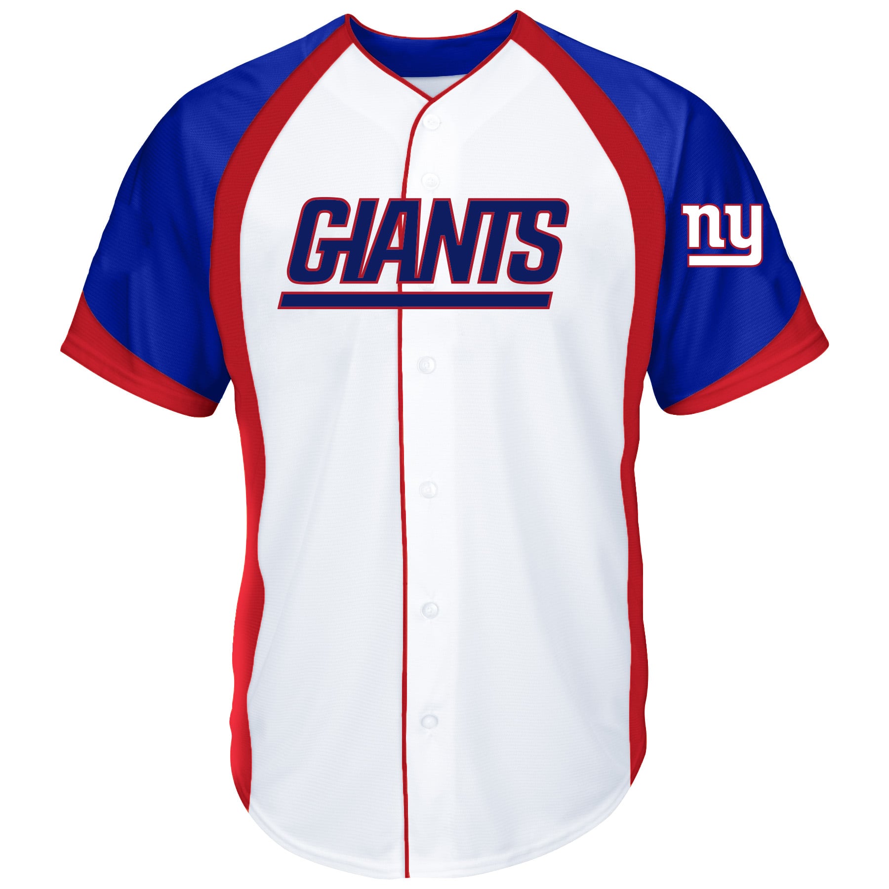 Men's Fanatics Cam Skattebo White New York Giants Big & Tall Button-Up Baseball Jersey Top