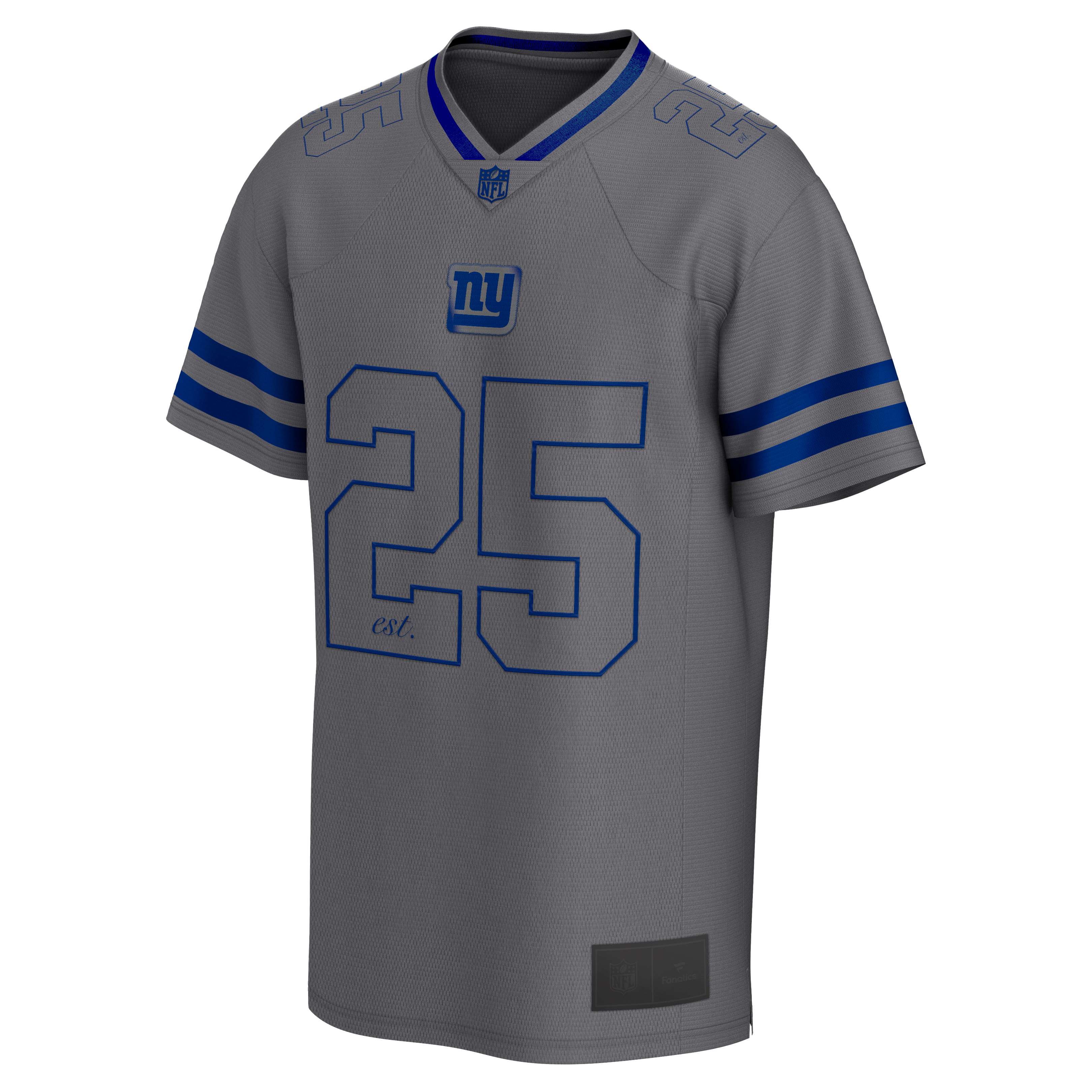 Maillot de sport en maille gris New York Giants After Hours pour homme, la marque Fanatics.