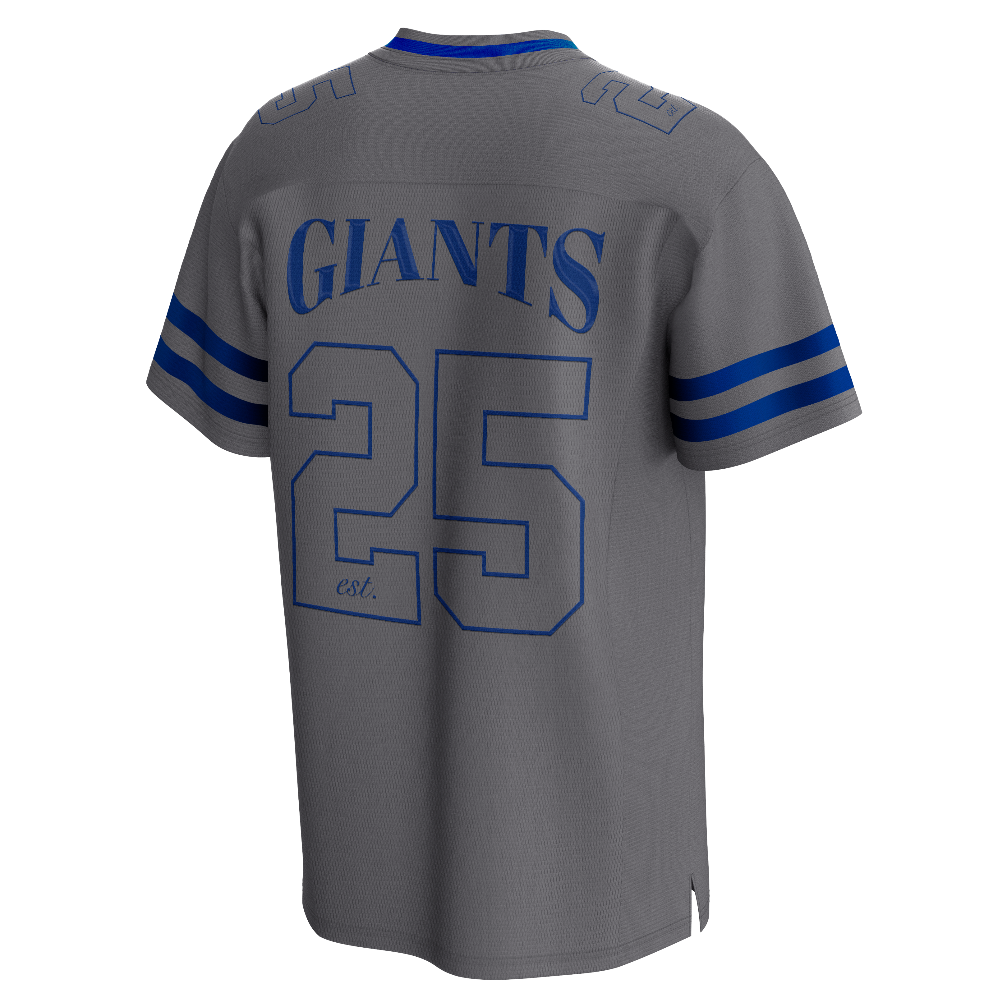 Maillot de sport en maille gris New York Giants After Hours pour homme, la marque Fanatics.