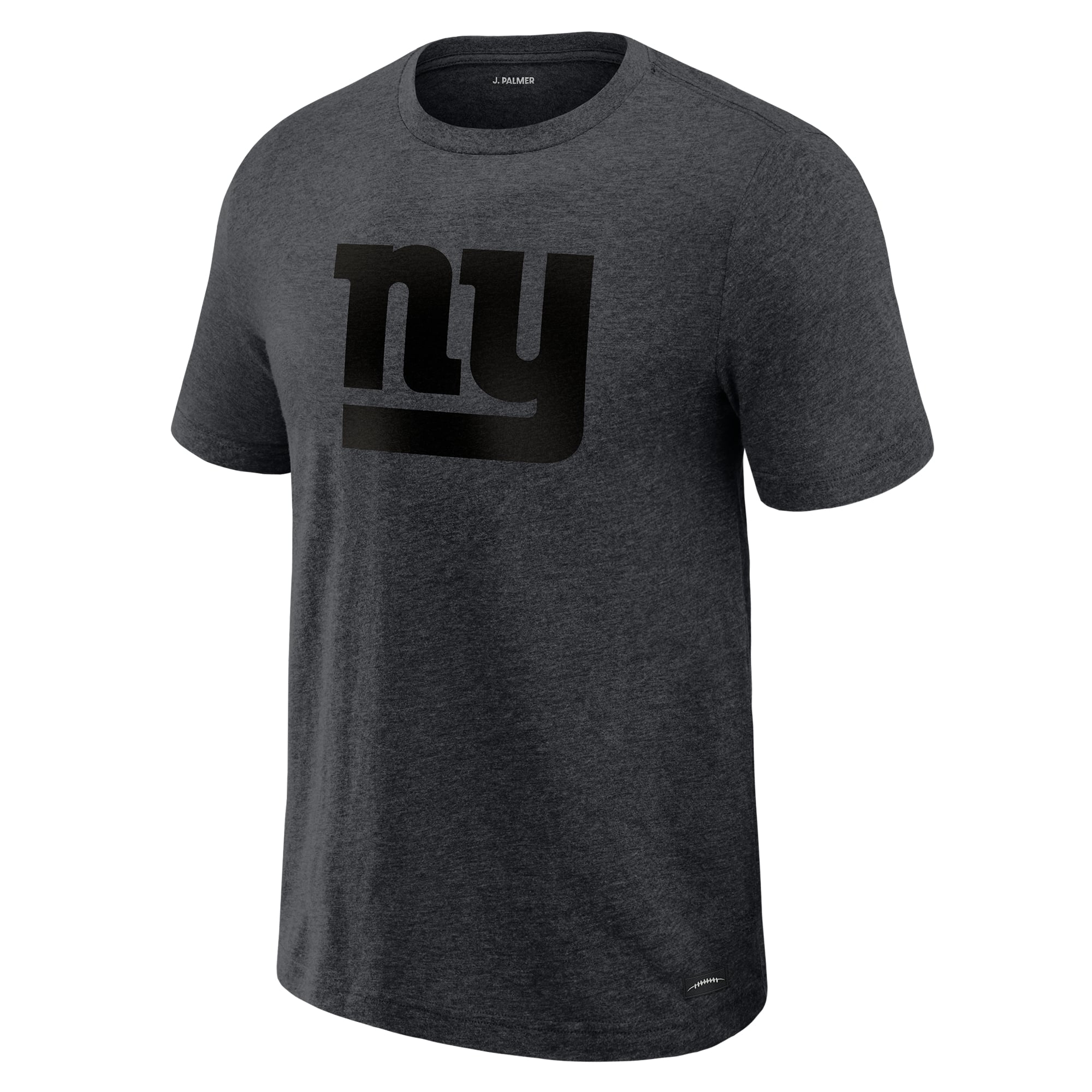 Men's J. Palmer  Graphite New York Giants Players Lounge Tri-Blend T-Shirt