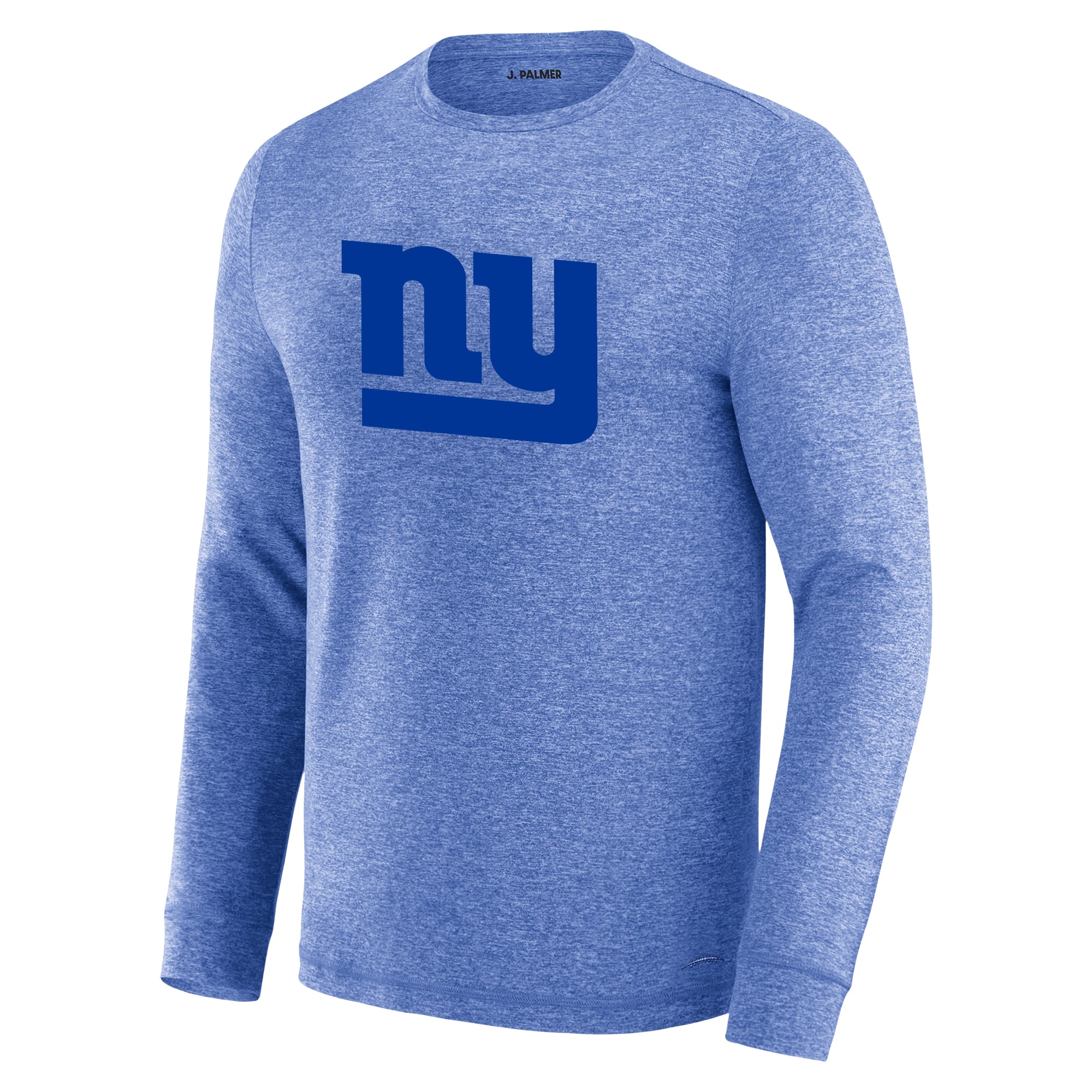 T-shirt à manches longues J. Palmer Royal New York Giants Four Down pour homme