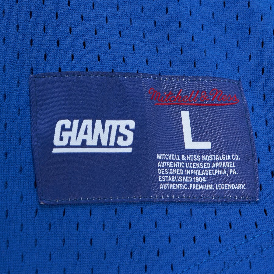 Men's Lawrence Taylor Royal New York Giants Retired Player Name & Number Mesh T-Shirt