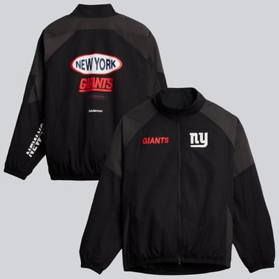 New York Giants lululemon Nylon Oversized Track Jacket - Black