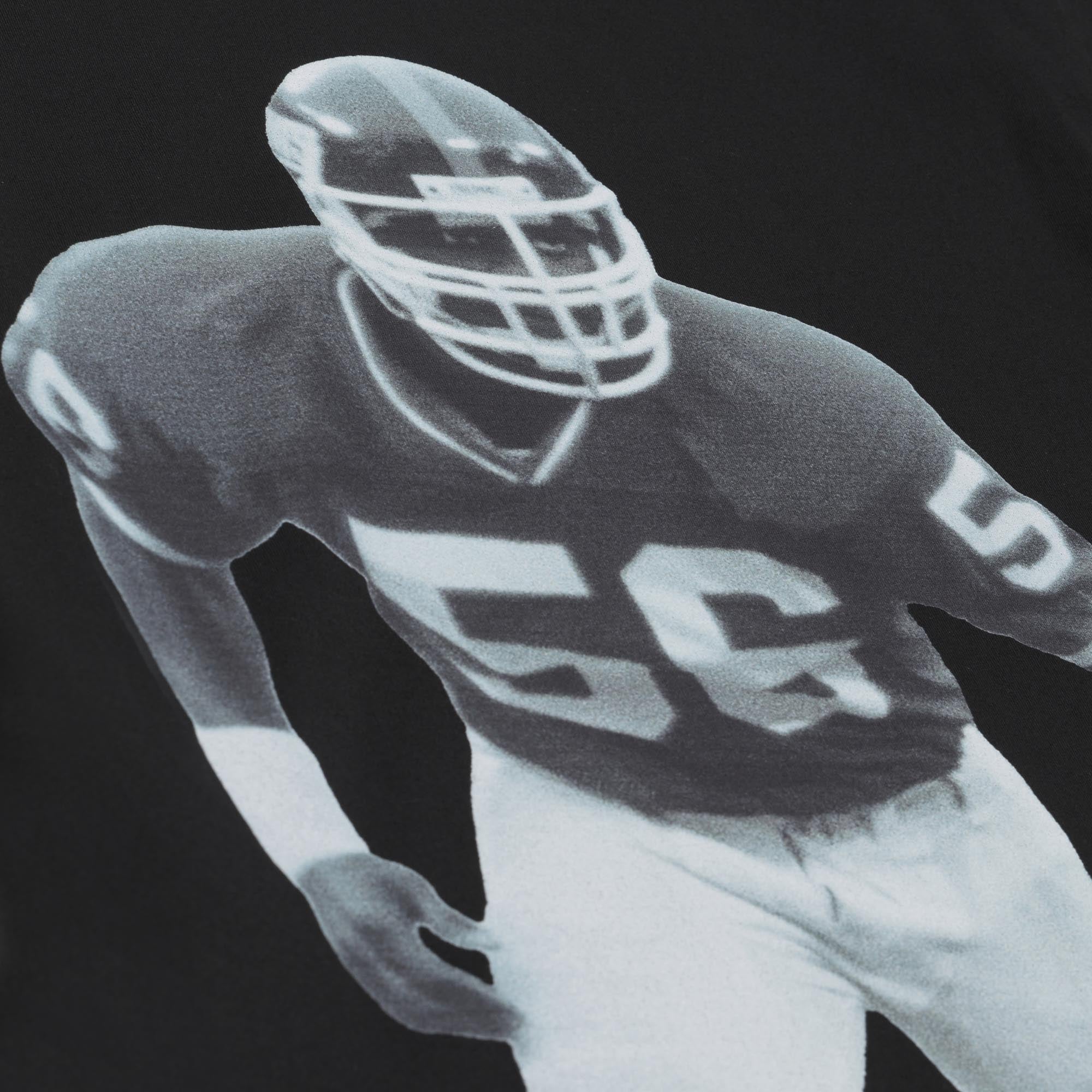 T-shirt Mitchell & Ness pour homme, noir, Lawrence Taylor, joueur retraité des Giants de New York