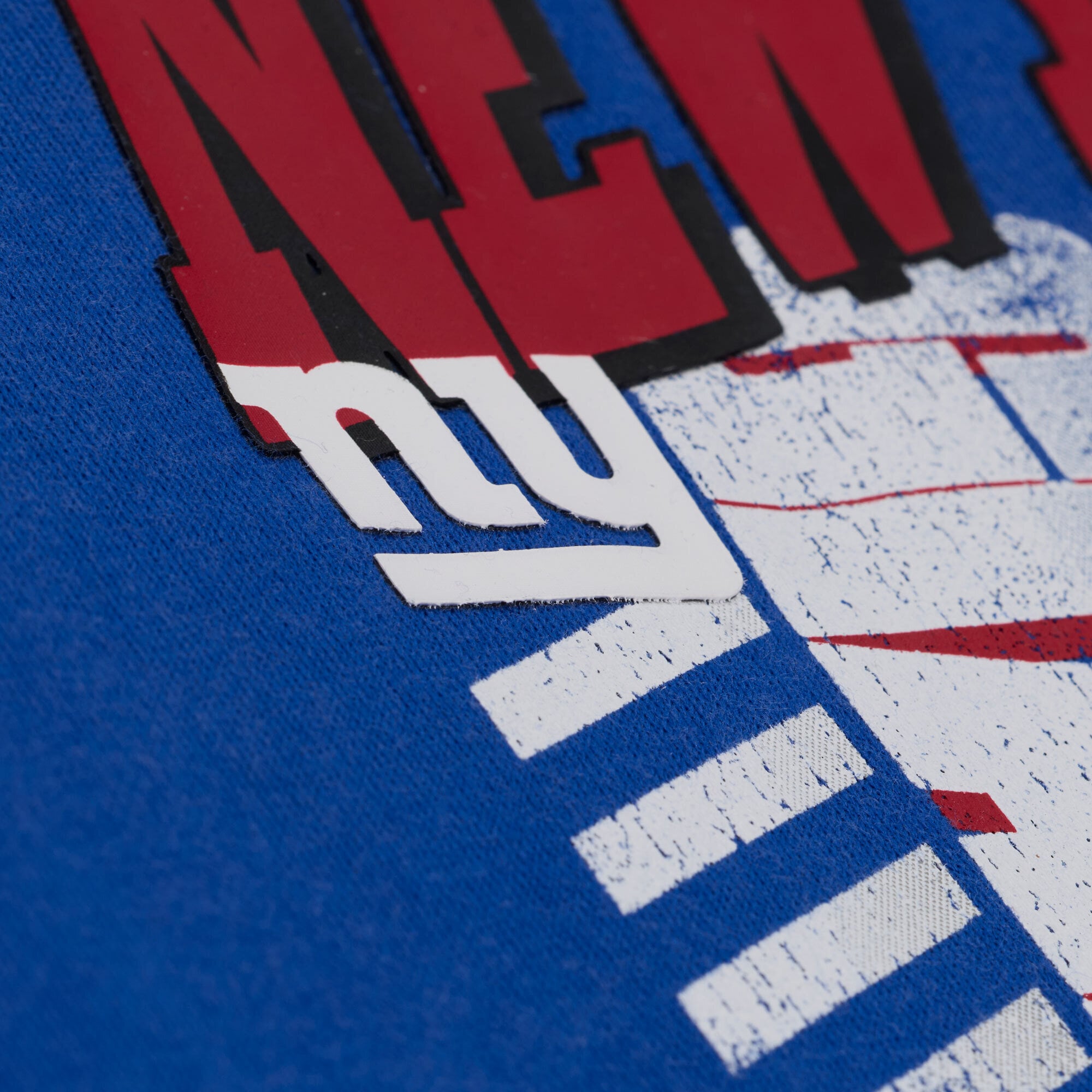 Sweat à capuche en polaire graphique Mitchell & Ness Royal New York Giants Core Essentials Street pour homme