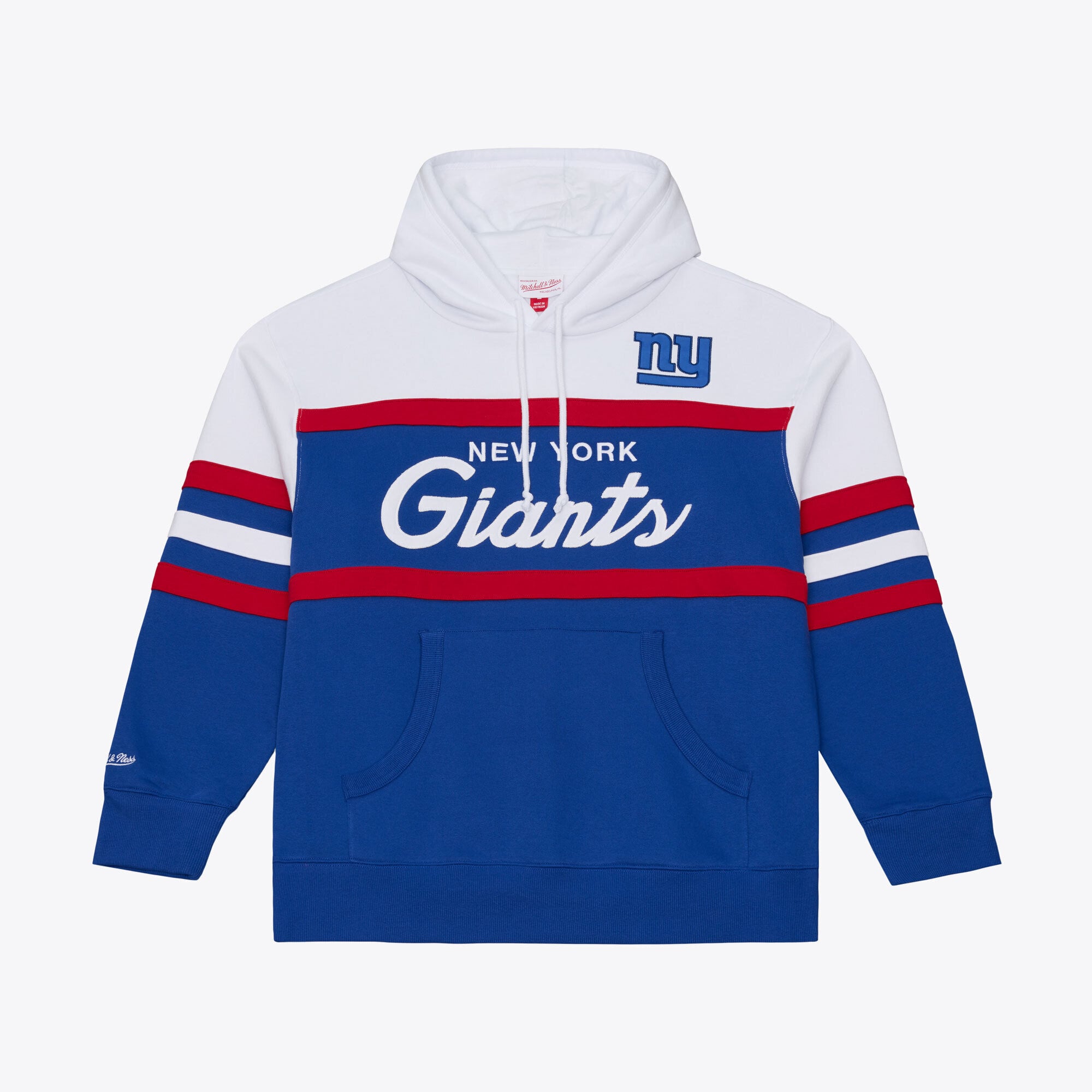 Men's Mitchell & Ness Royal New York Giants Head Coach Hoodie