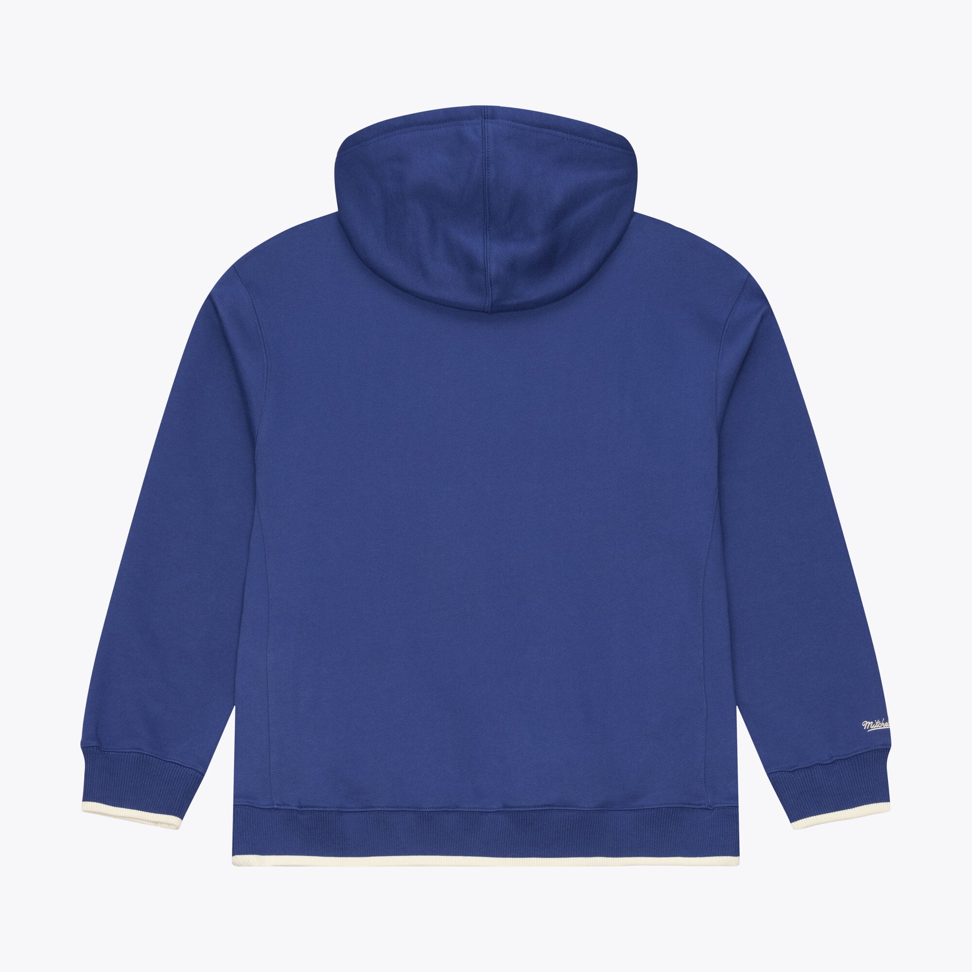 Sweat à capuche en polaire épaisse Mitchell & Ness Royal New York Giants pour homme