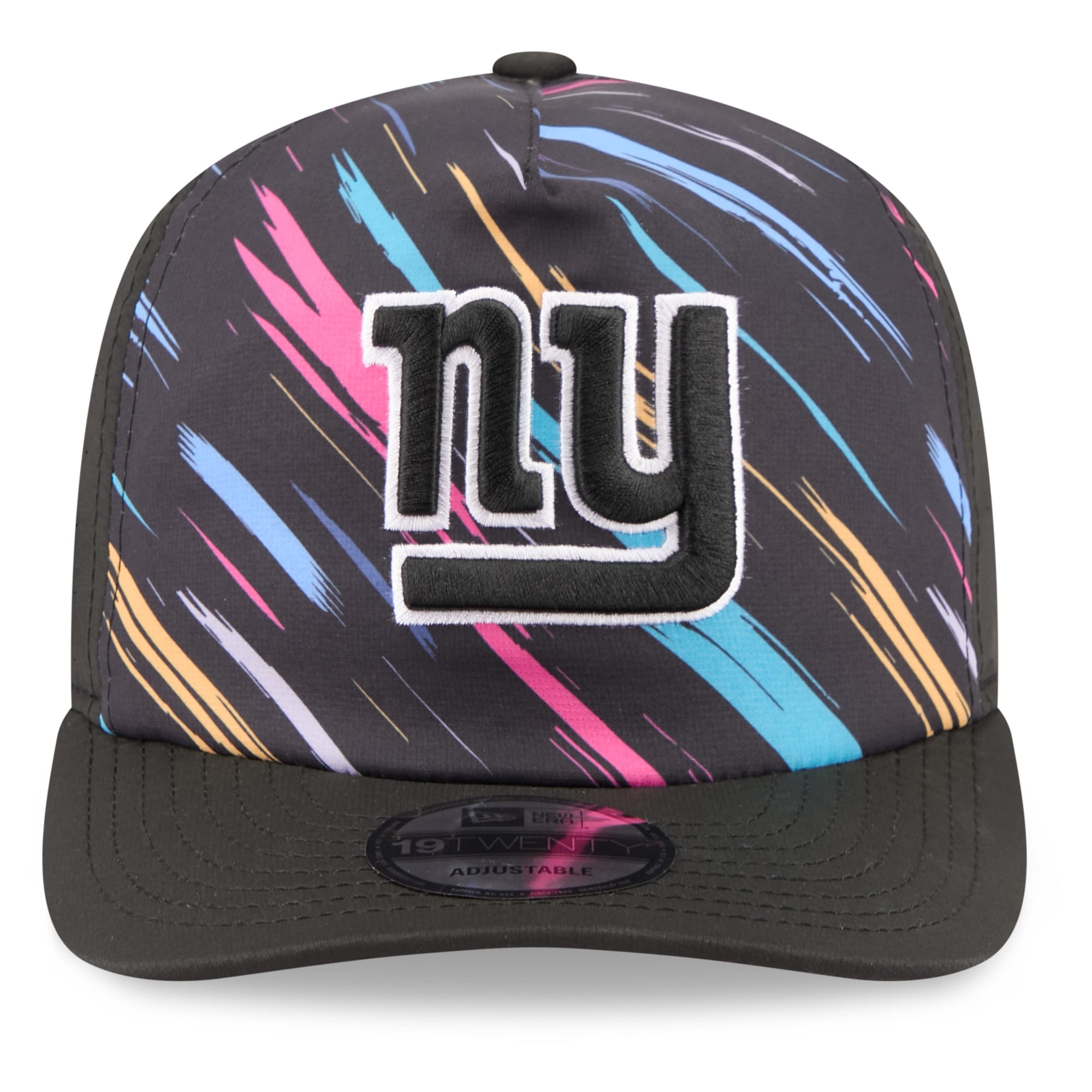 Men's New Era Black New York Giants 2026 NFL Crucial Catch 19TWENTY Adjustable Hat