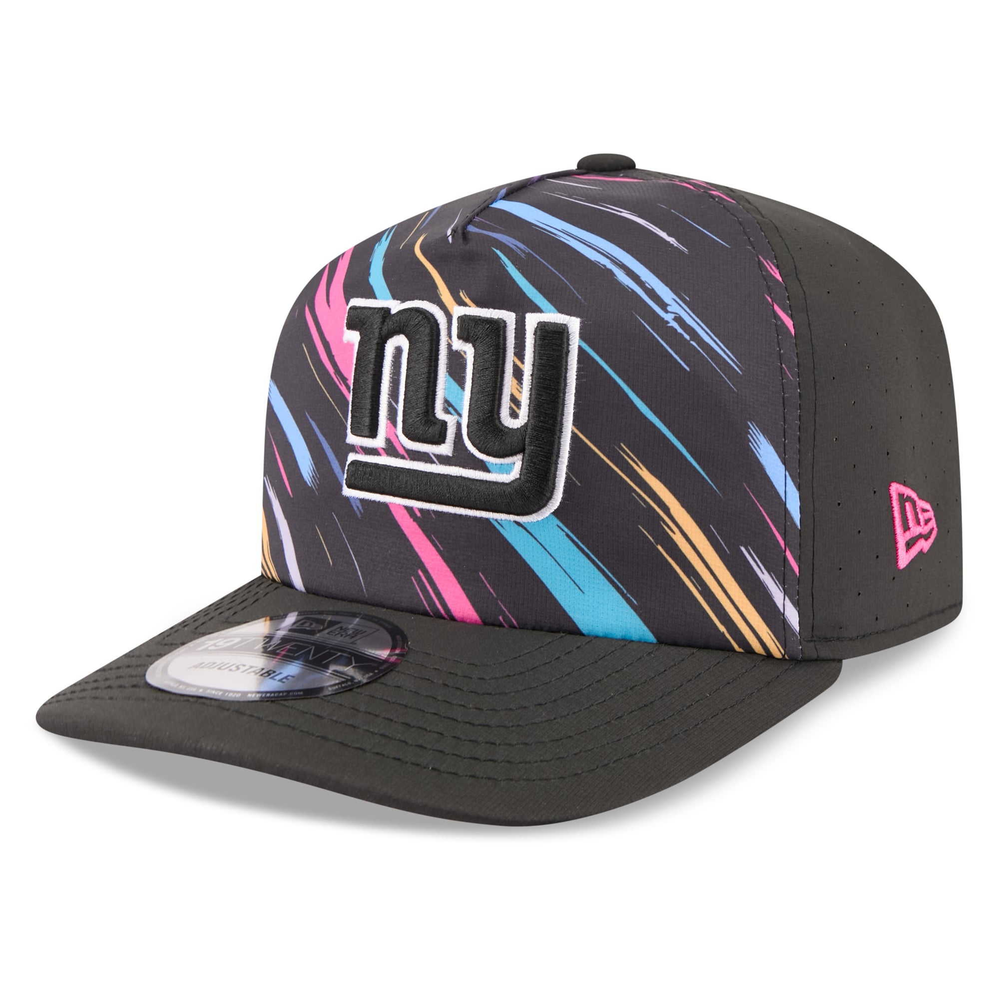 Men's New Era Black New York Giants 2026 NFL Crucial Catch 19TWENTY Adjustable Hat