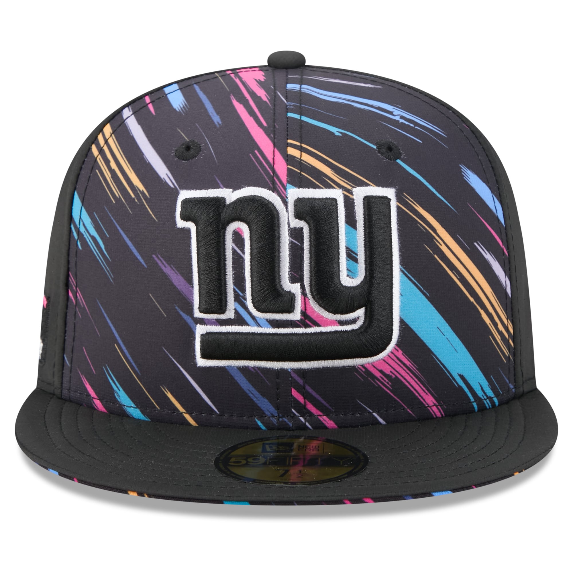 Casquette ajustée New Era noire pour homme York Giants 2026 NFL Crucial Catch 59FIFTY