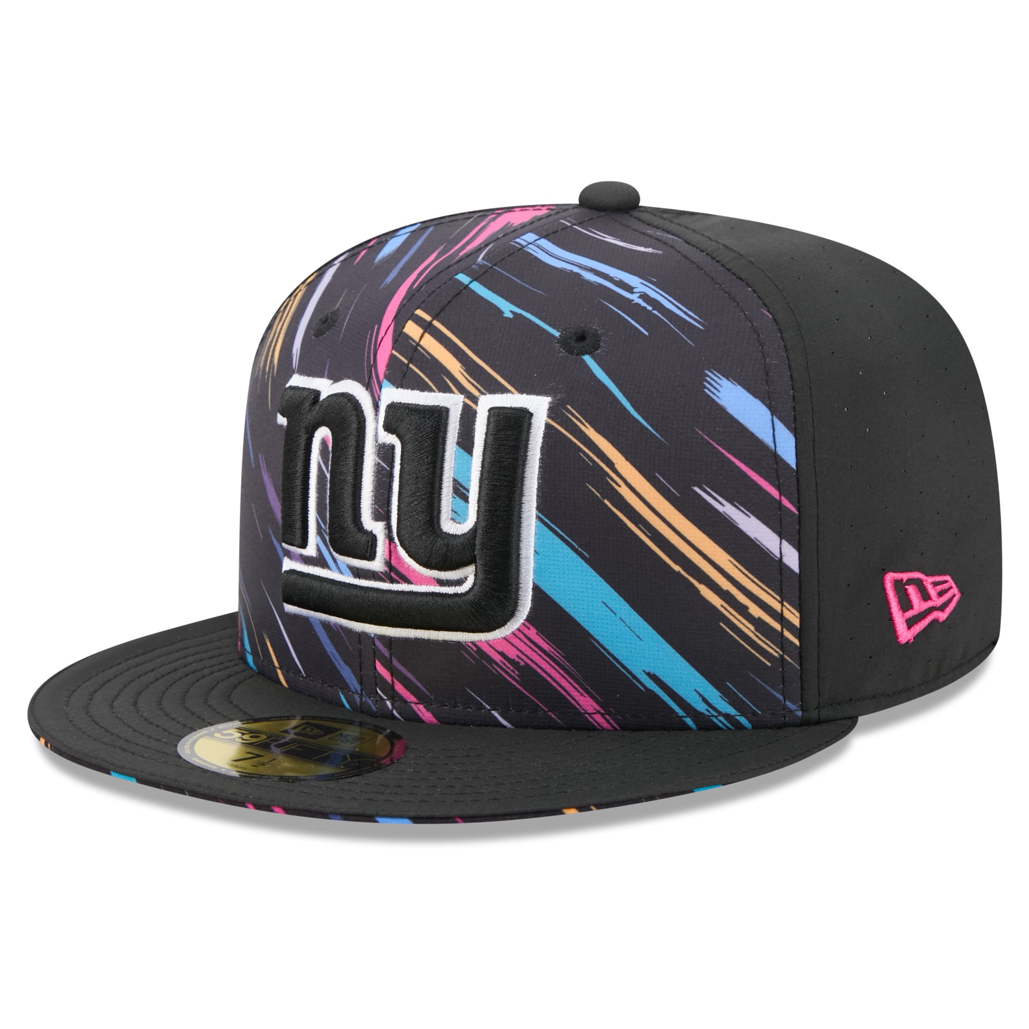 Casquette ajustée New Era noire pour homme York Giants 2026 NFL Crucial Catch 59FIFTY