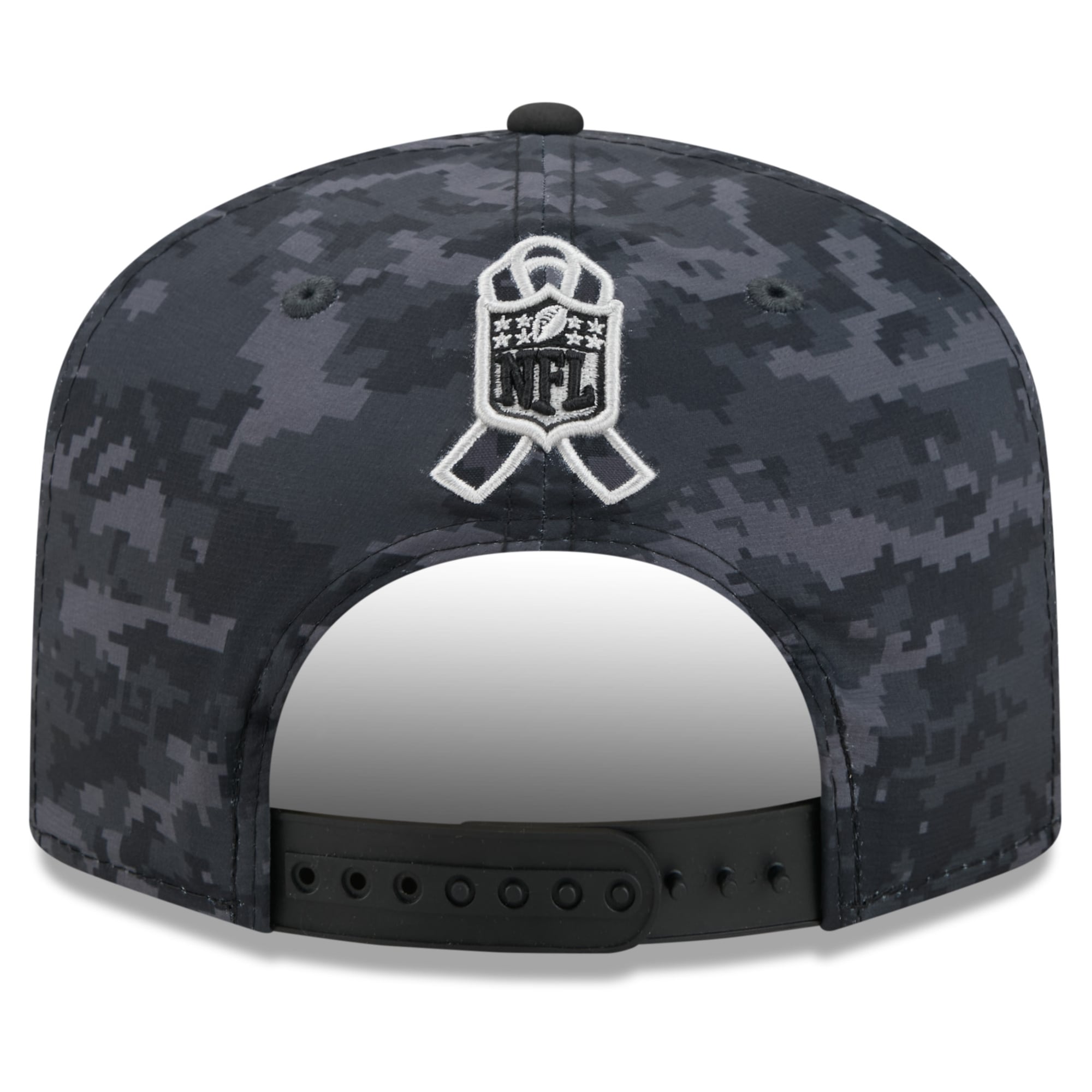 Casquette ajustable New Era noire pour homme New York Giants 2026 Salute To Service 19TWENTY