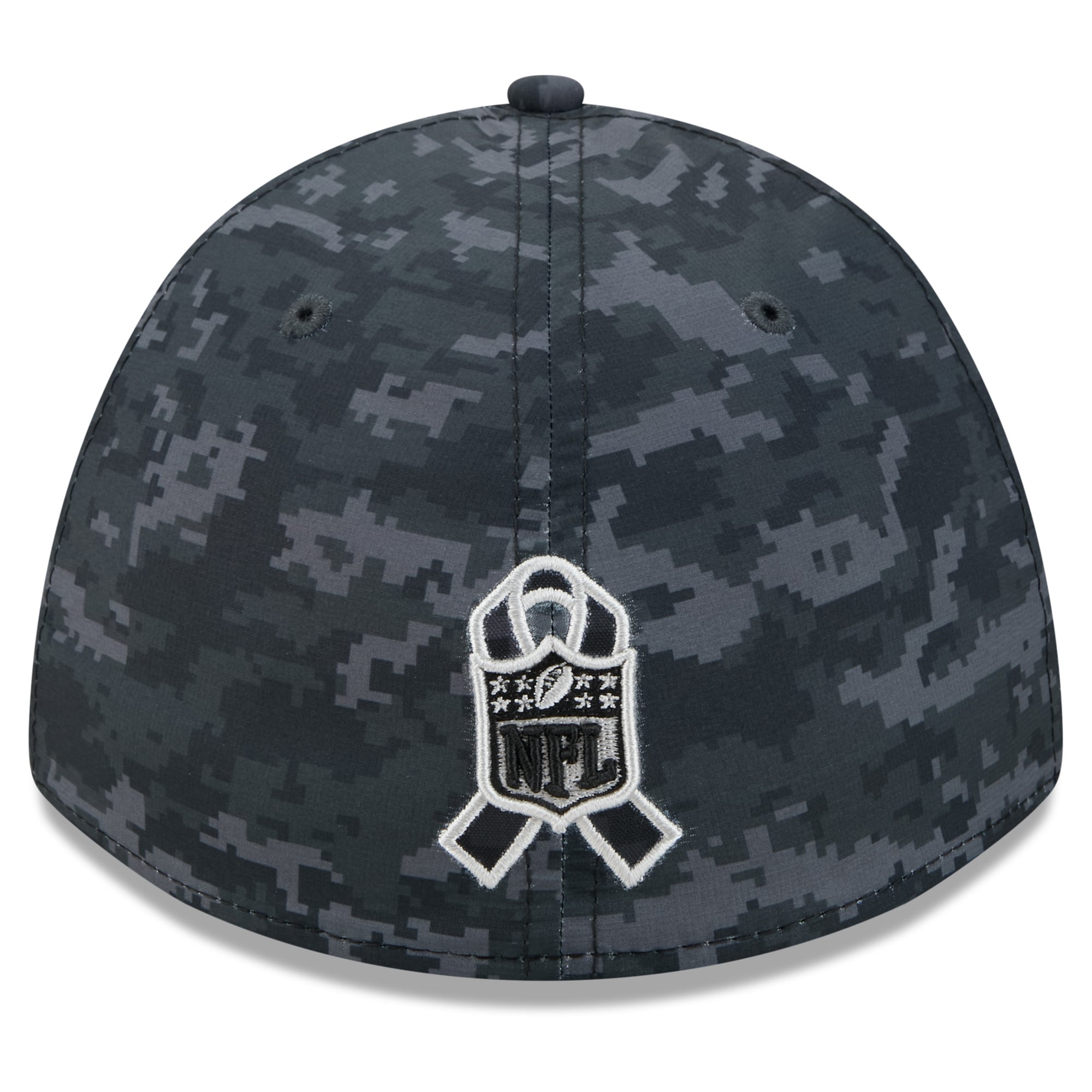 Men's New Era Black York Giants 2026 Salute To Service 39THIRTY M-Crown Stretch Hat