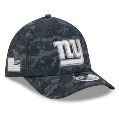 New York Giants New Era 2026 Salute To Service 39THIRTY M-Crown Stretch Hat - Black