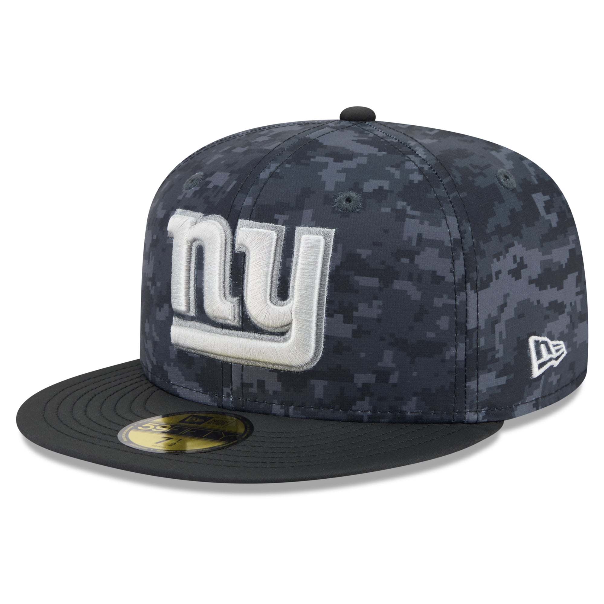 Casquette ajustée New Era noire pour homme York Giants 2026 Salute To Service 59FIFTY
